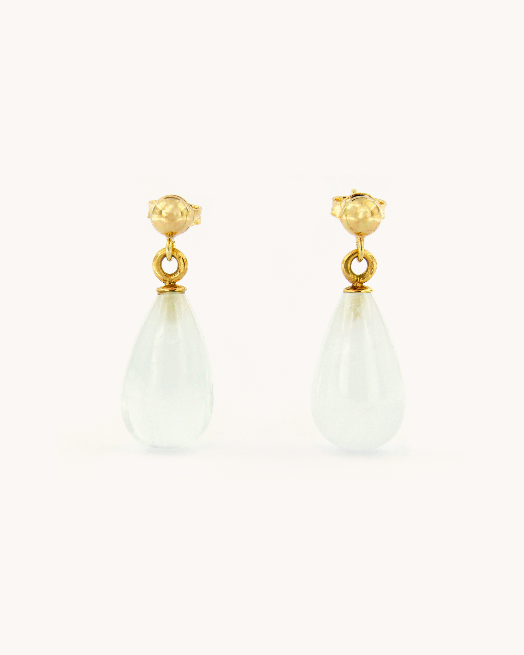 Orecchini con Acquamarina Milk