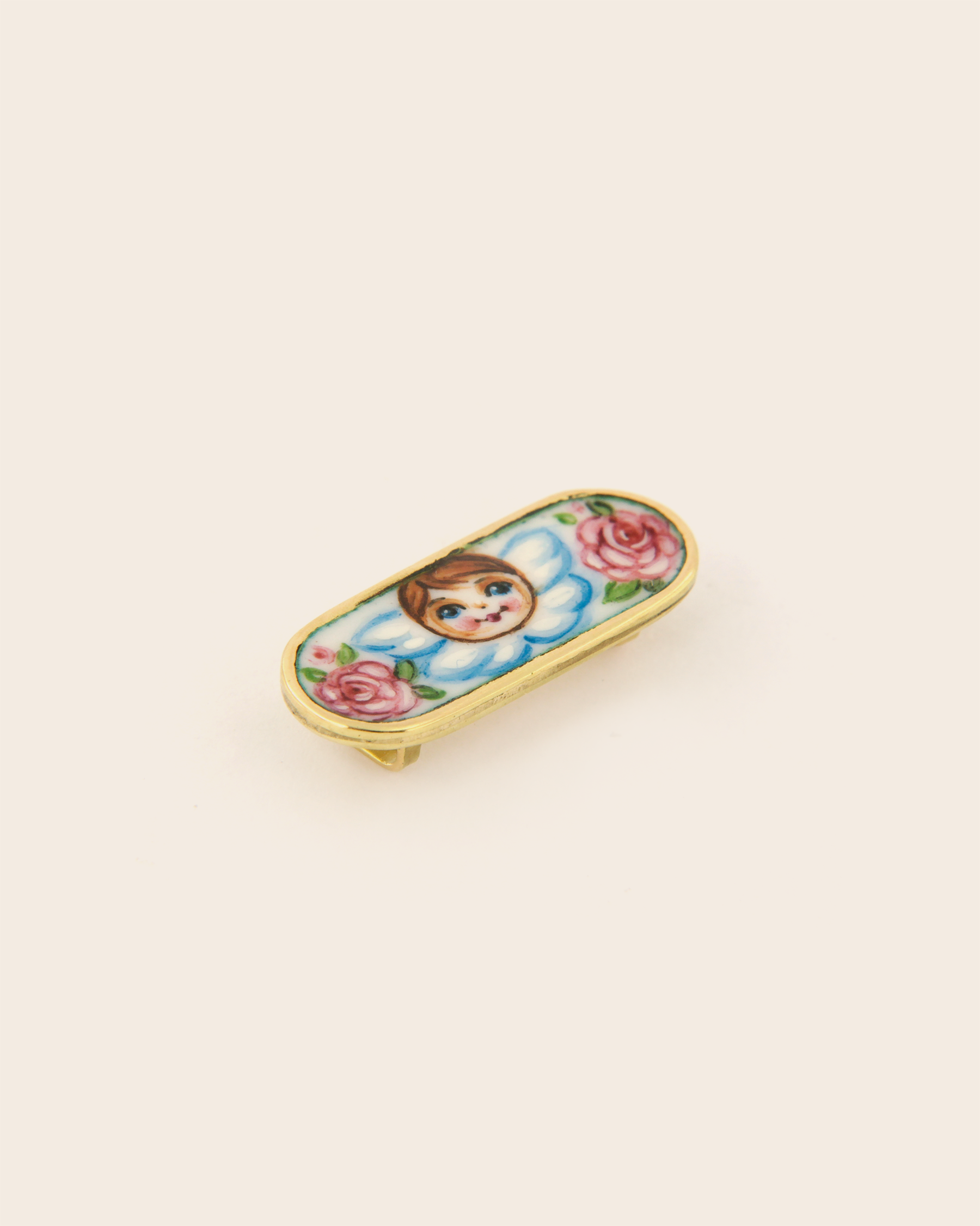 Angel with Roses Nylon Bracelet