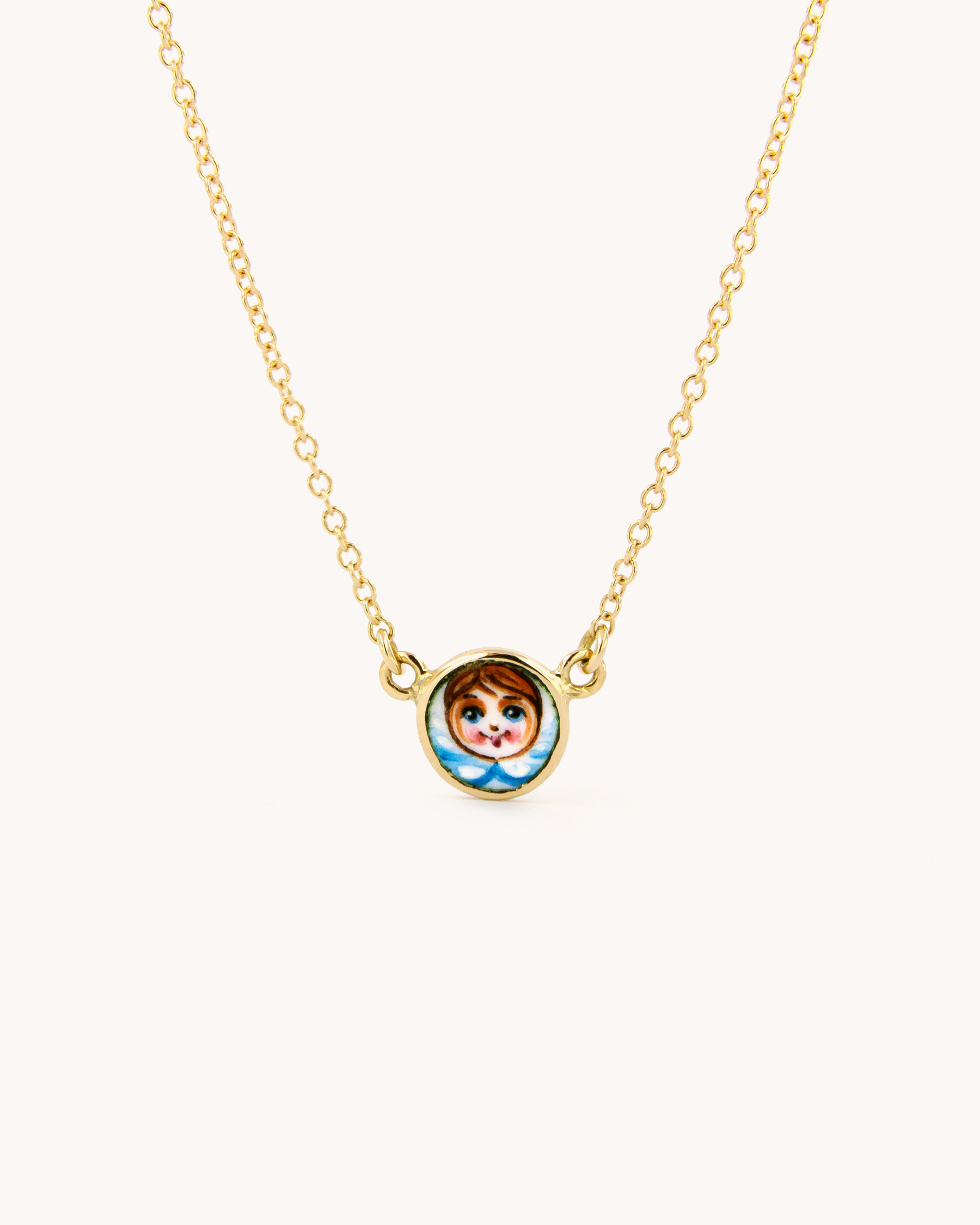 Blue Angel Necklace