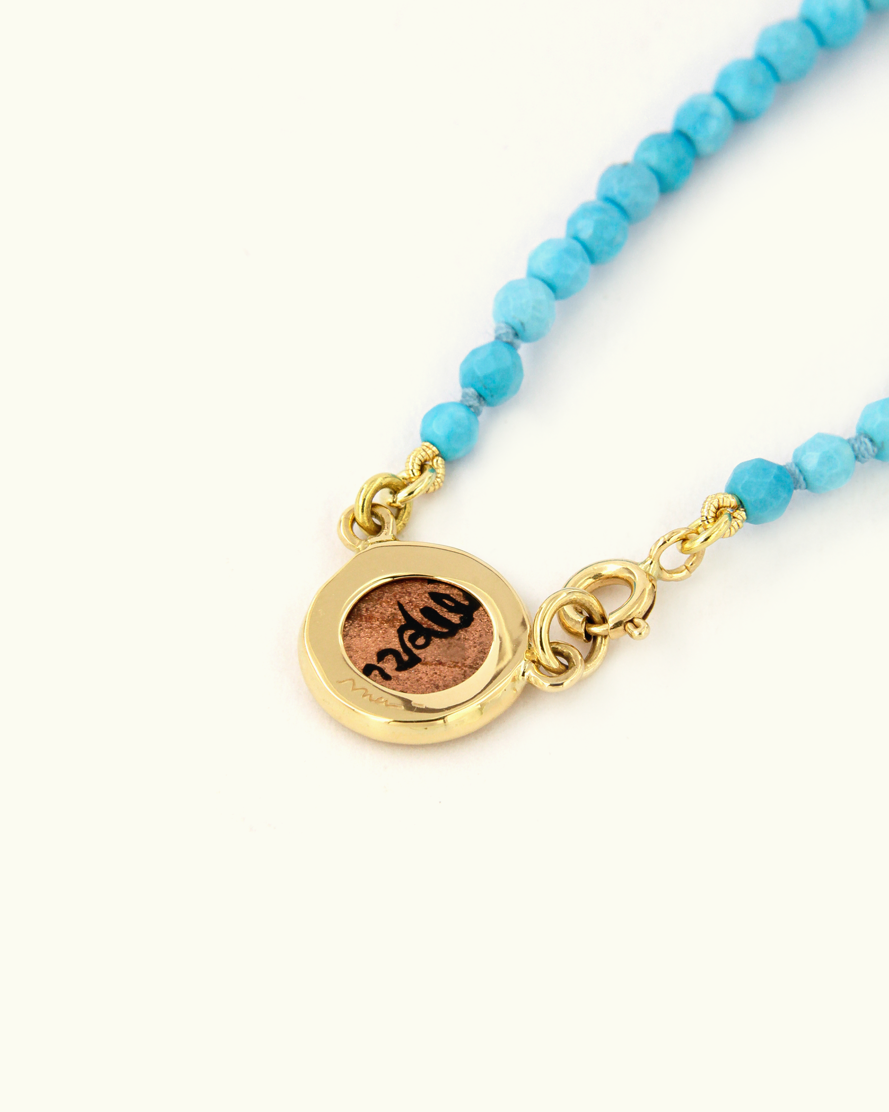 Tiger Shark Coloris Necklace in Turquoise Water