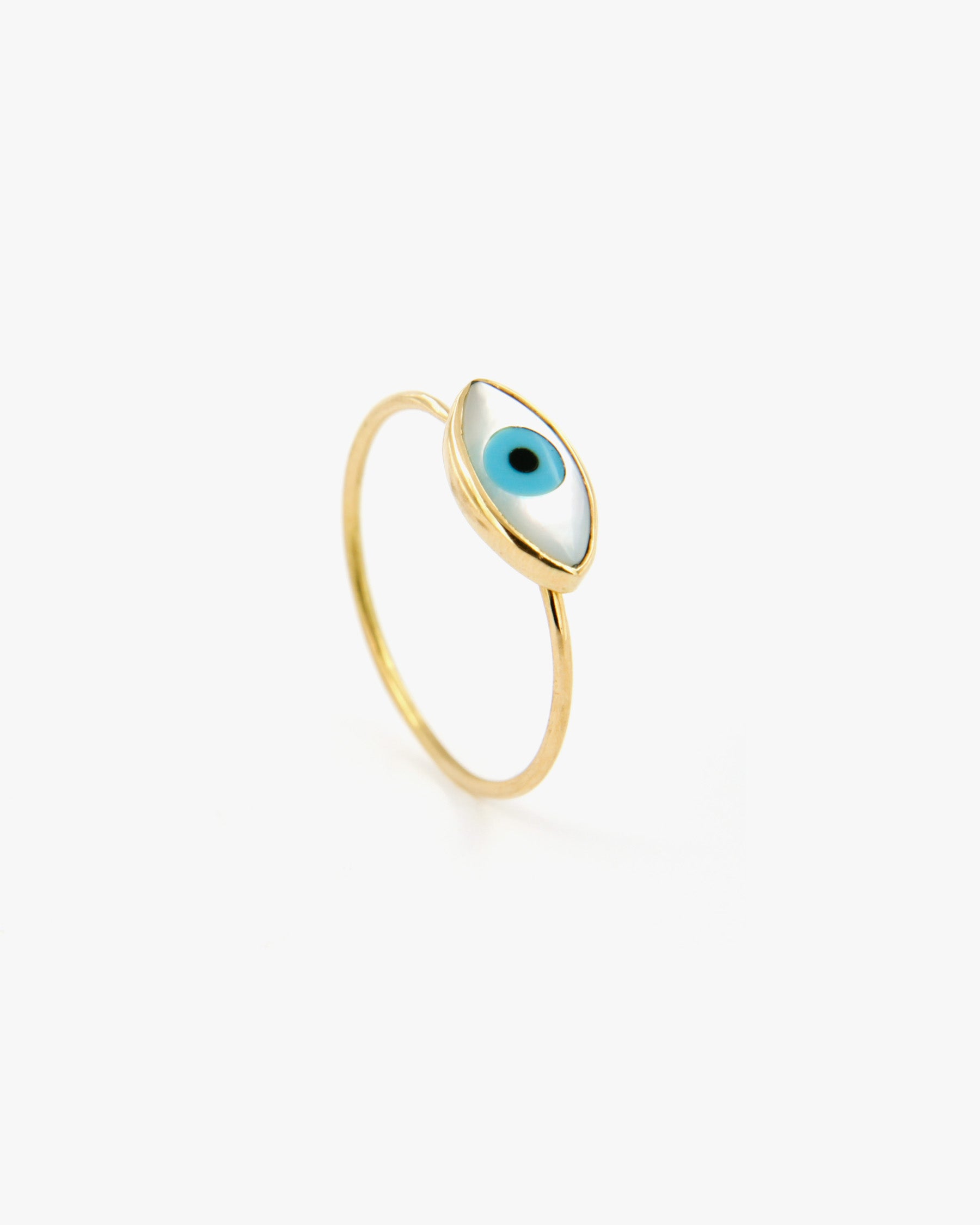 Small Evil Eye Ring