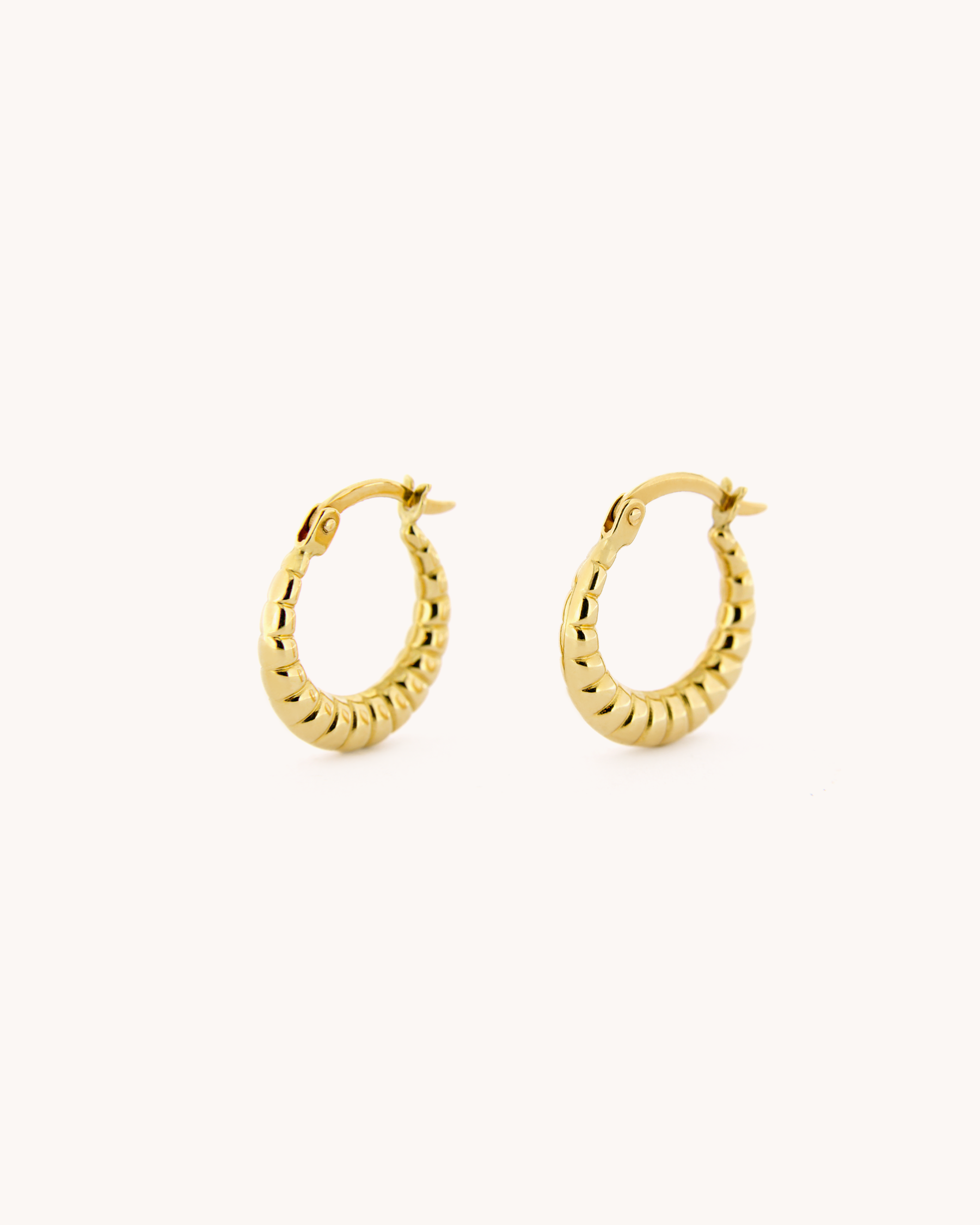 Croissant Hoop Earrings