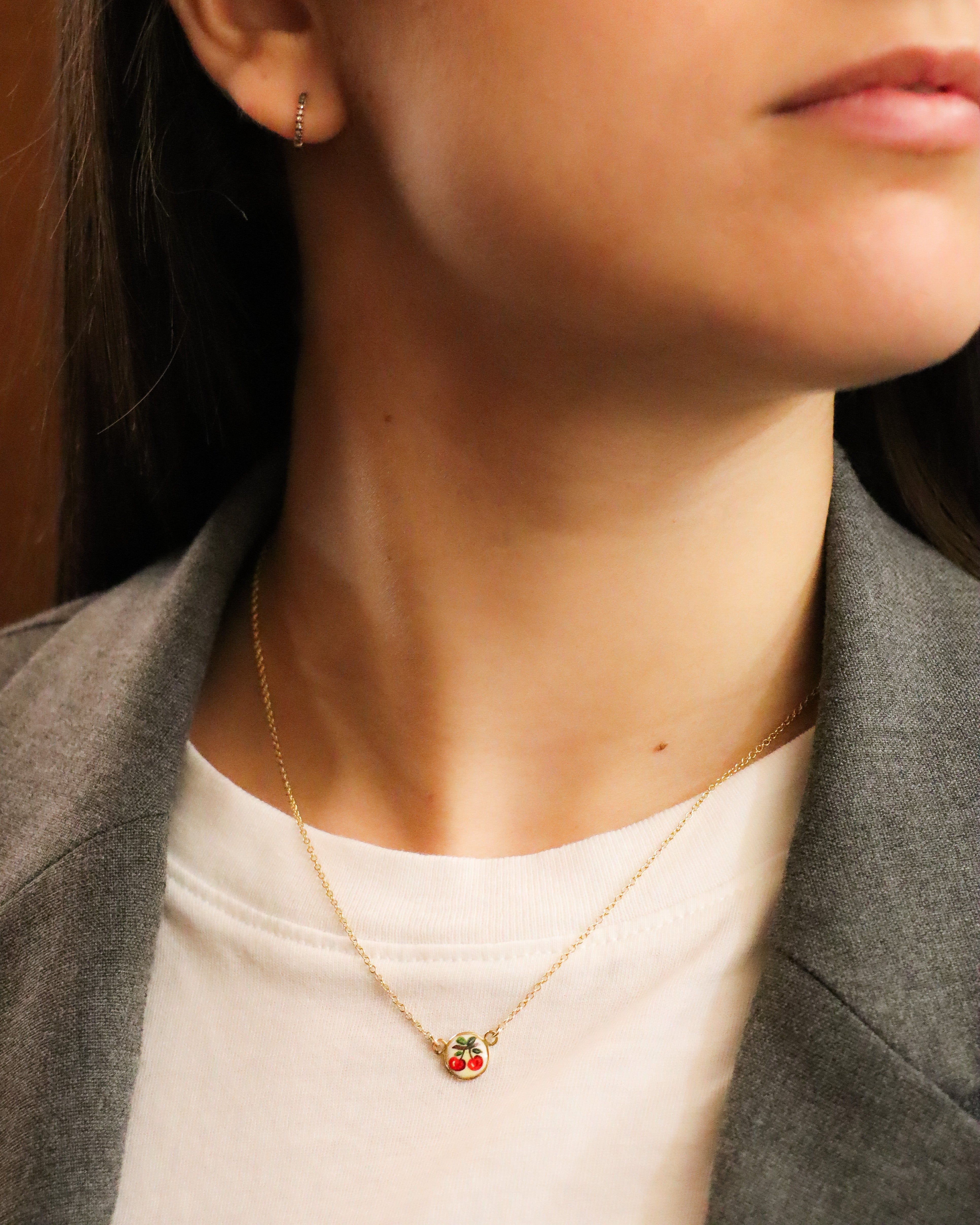 Sweet Cherry Necklace