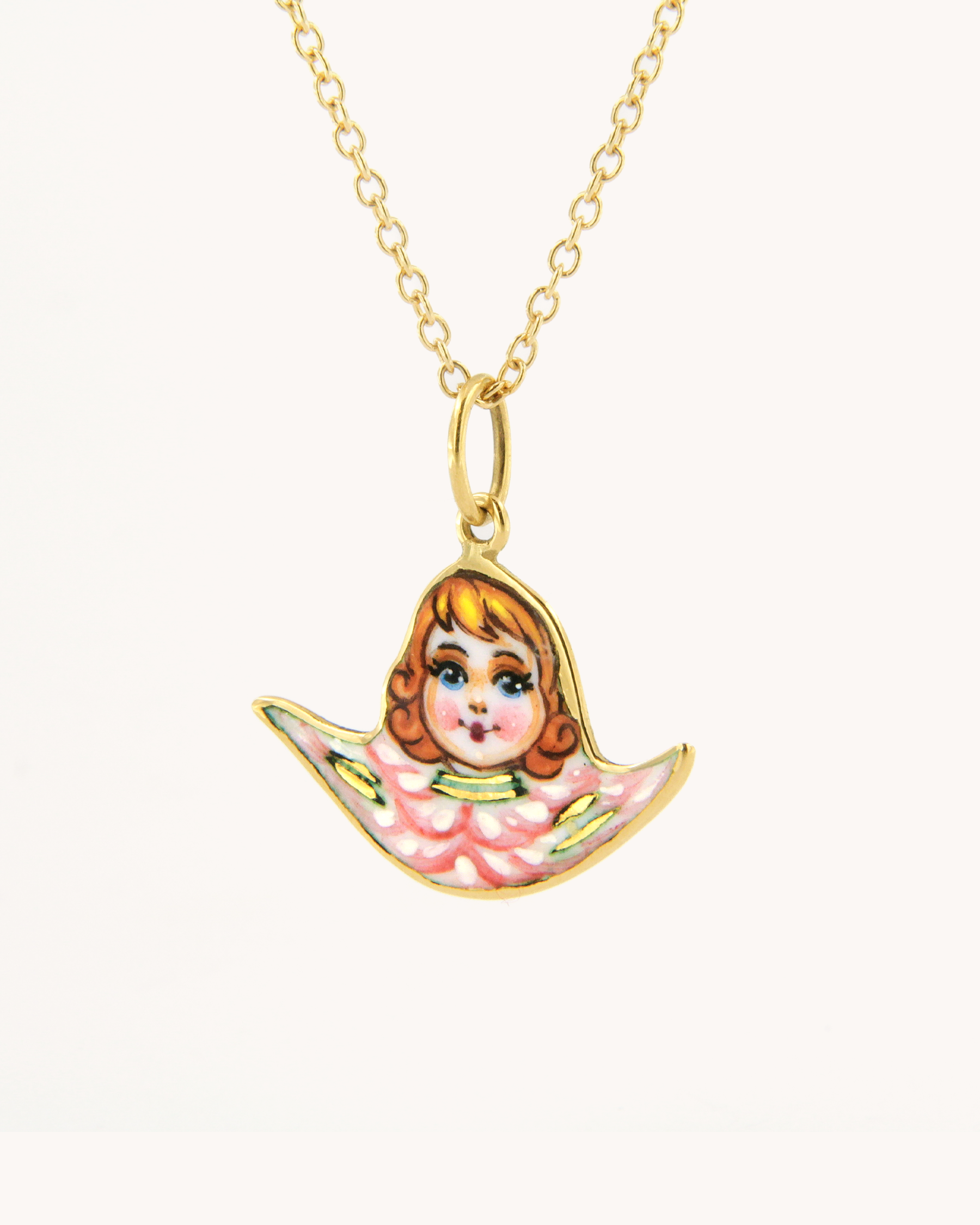 Angel-Shaped Pendant