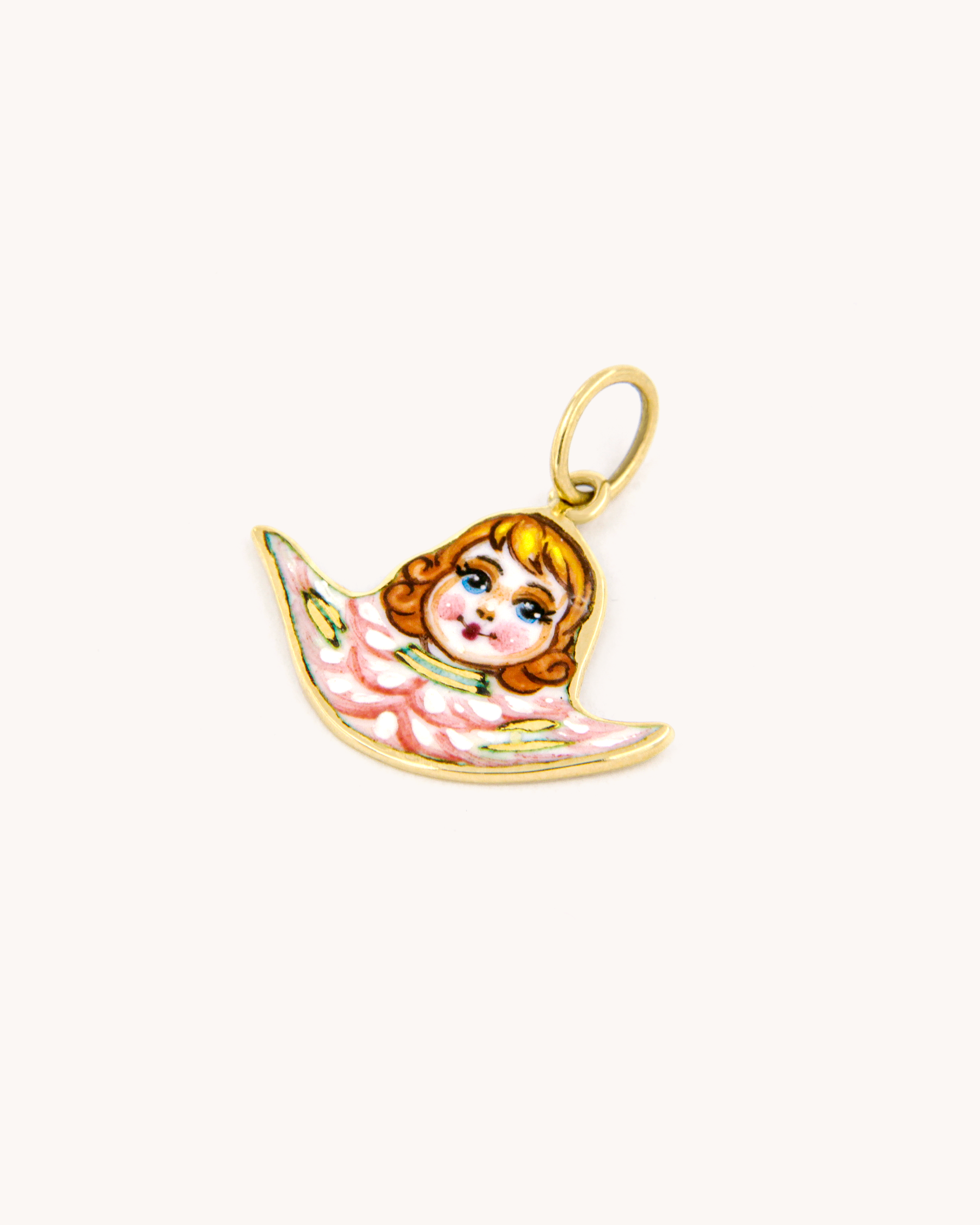 Angel-Shaped Pendant