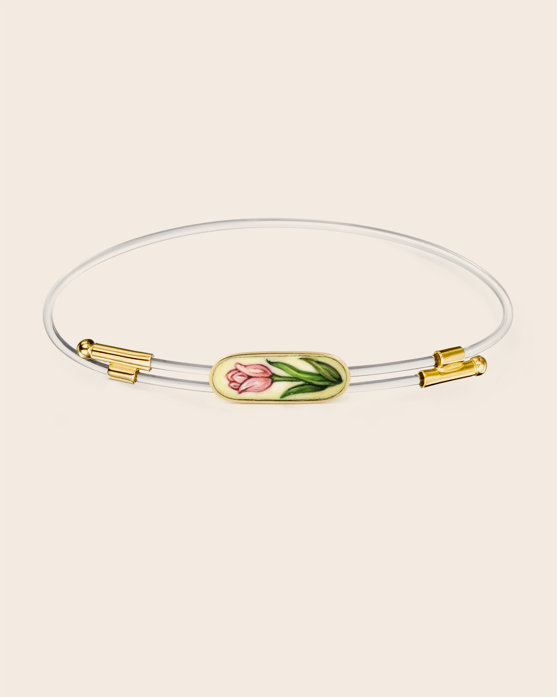 Bracciale Filo da Pesca Tulipano