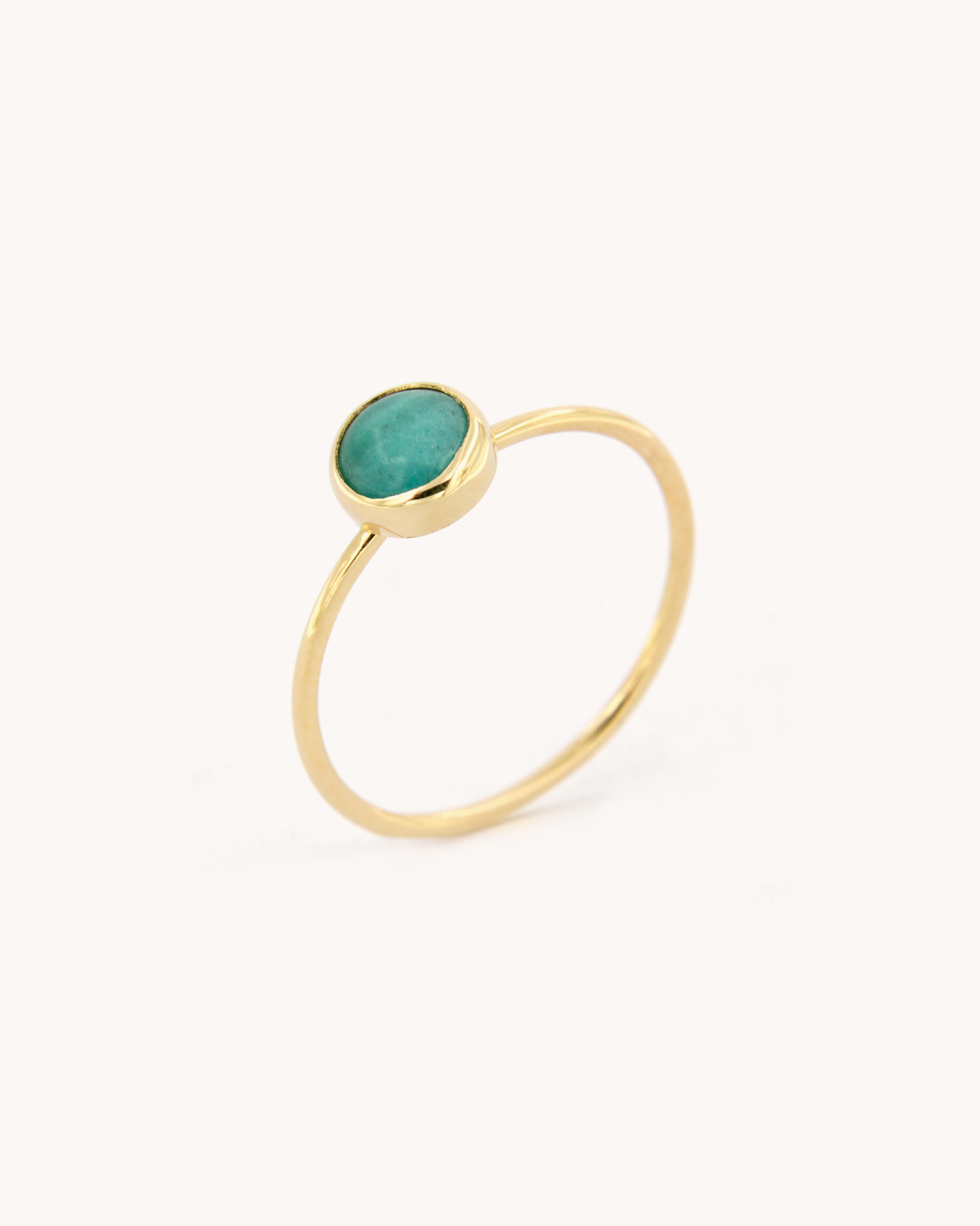 Anello a Filo con Amazzonite
