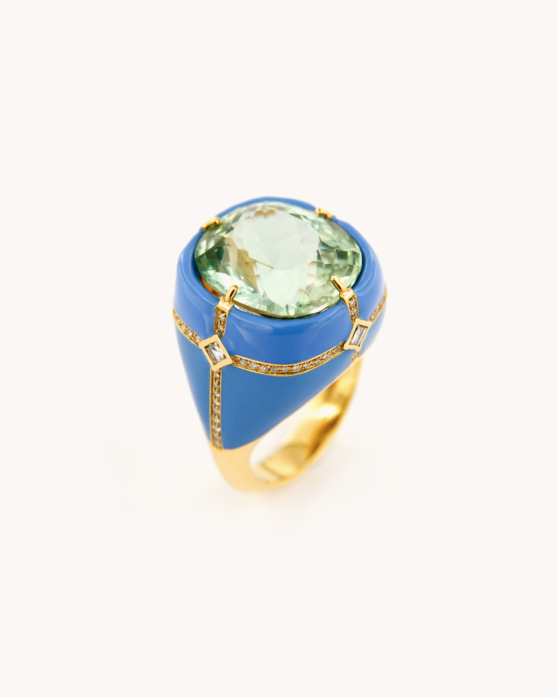 Blue Lagoon Tourmaline Ring