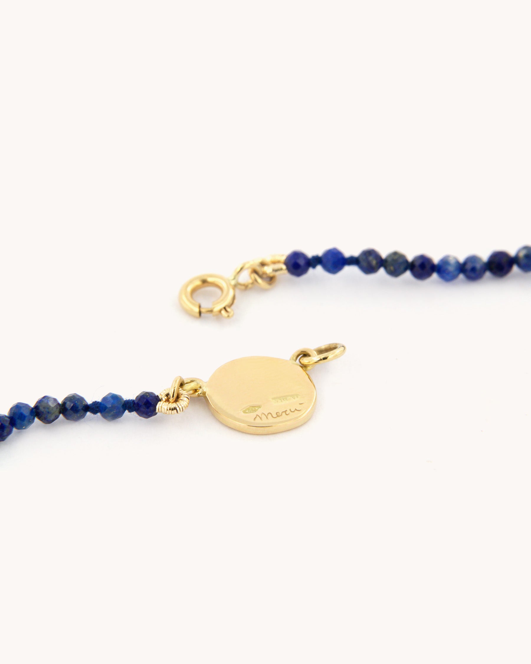 Collana Coloris Margherita nel Blu della Notte