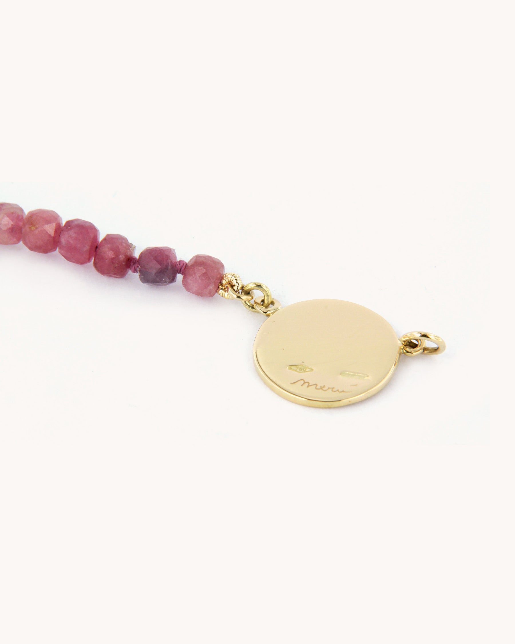 Collana Coloris Angelo nel Rosa Polvere