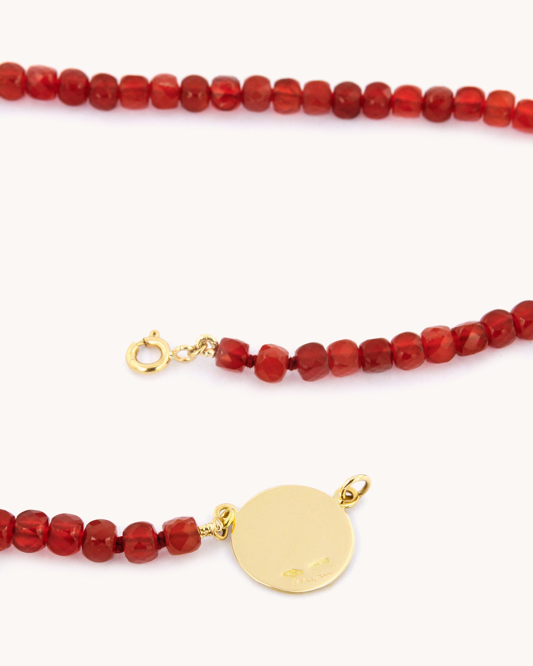 Collana Coloris Farfalla nel Rosso Cremisi