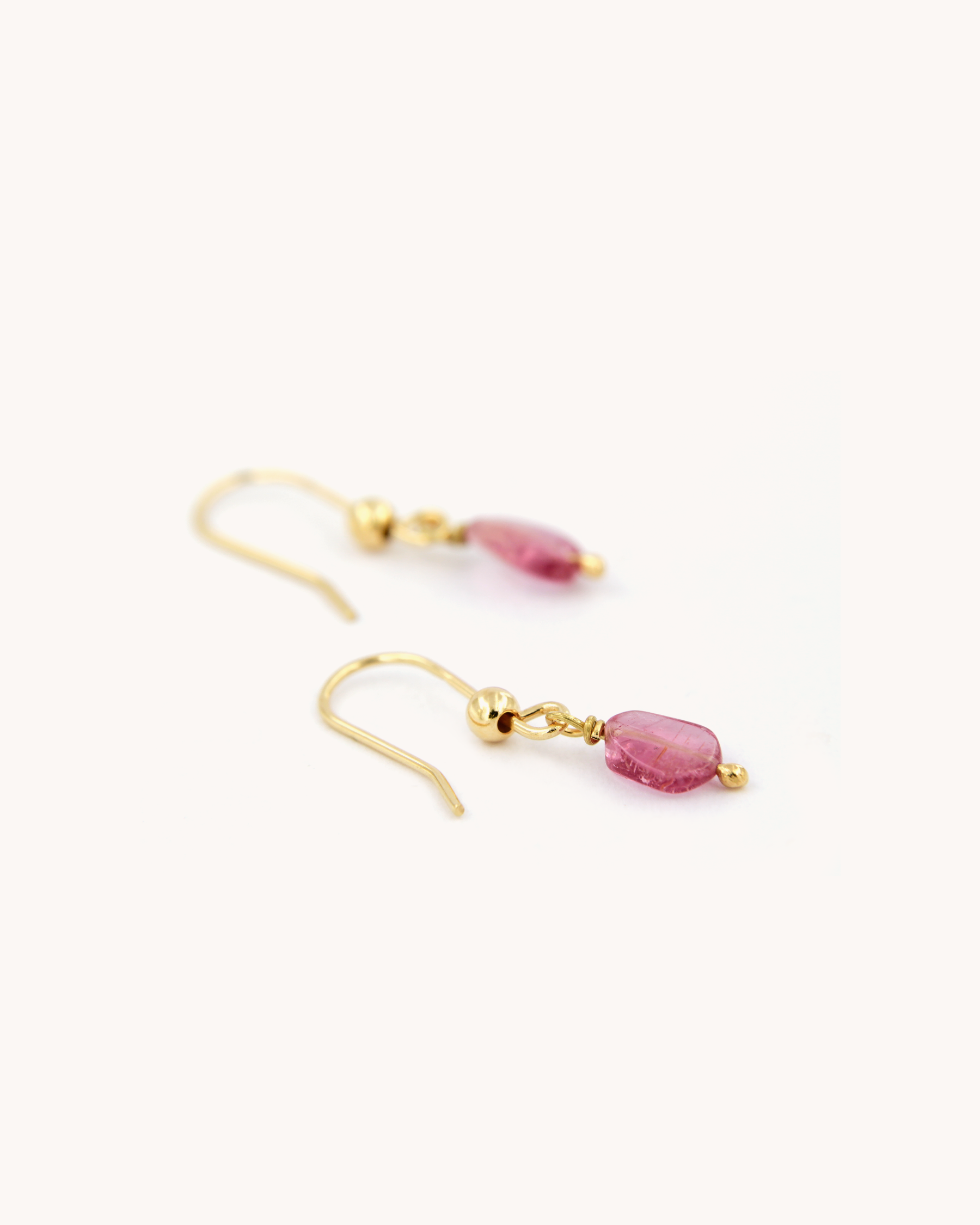 Orecchini Pendenti con Tormalina