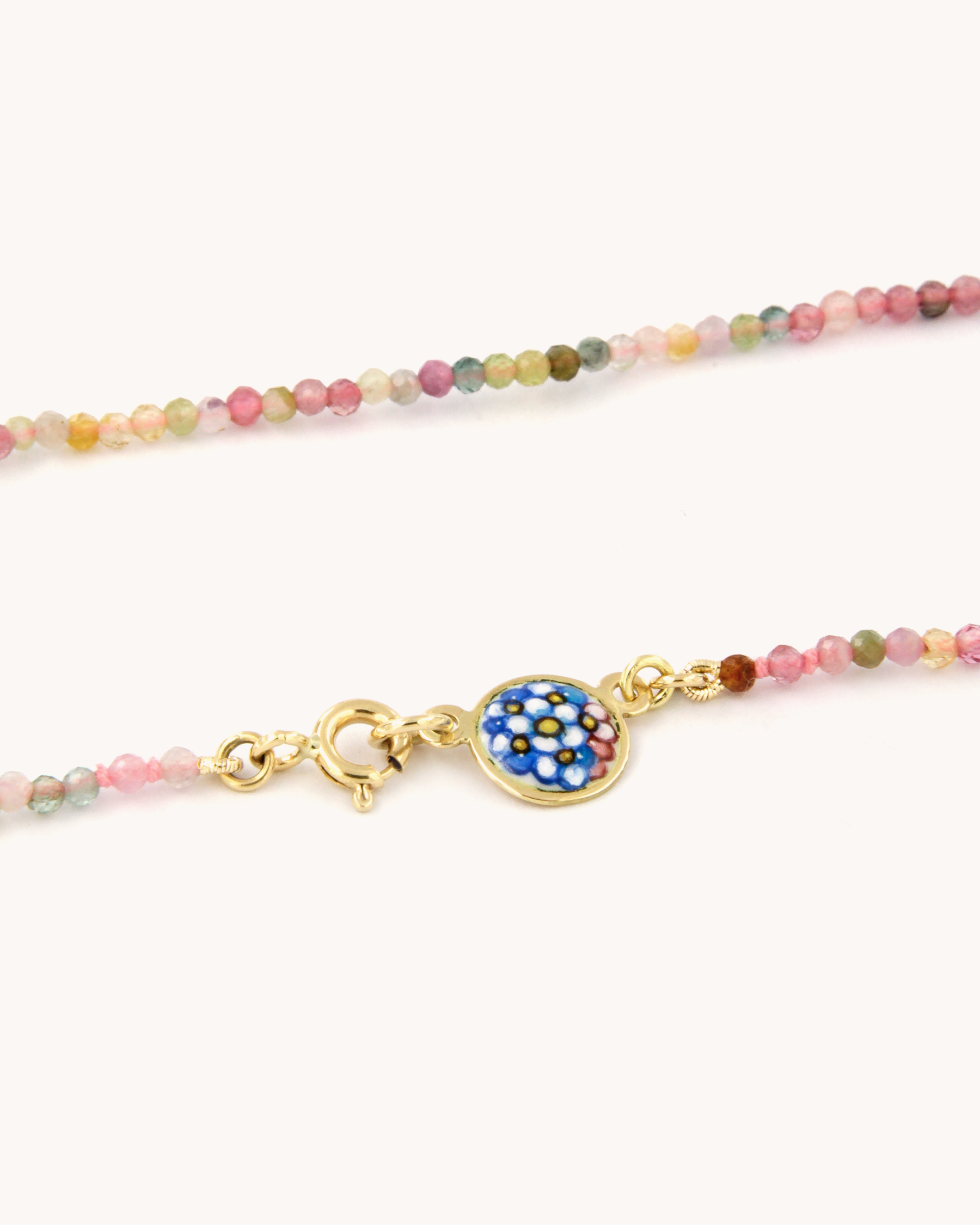 Coloris Necklace Blooming in the Pink Garden