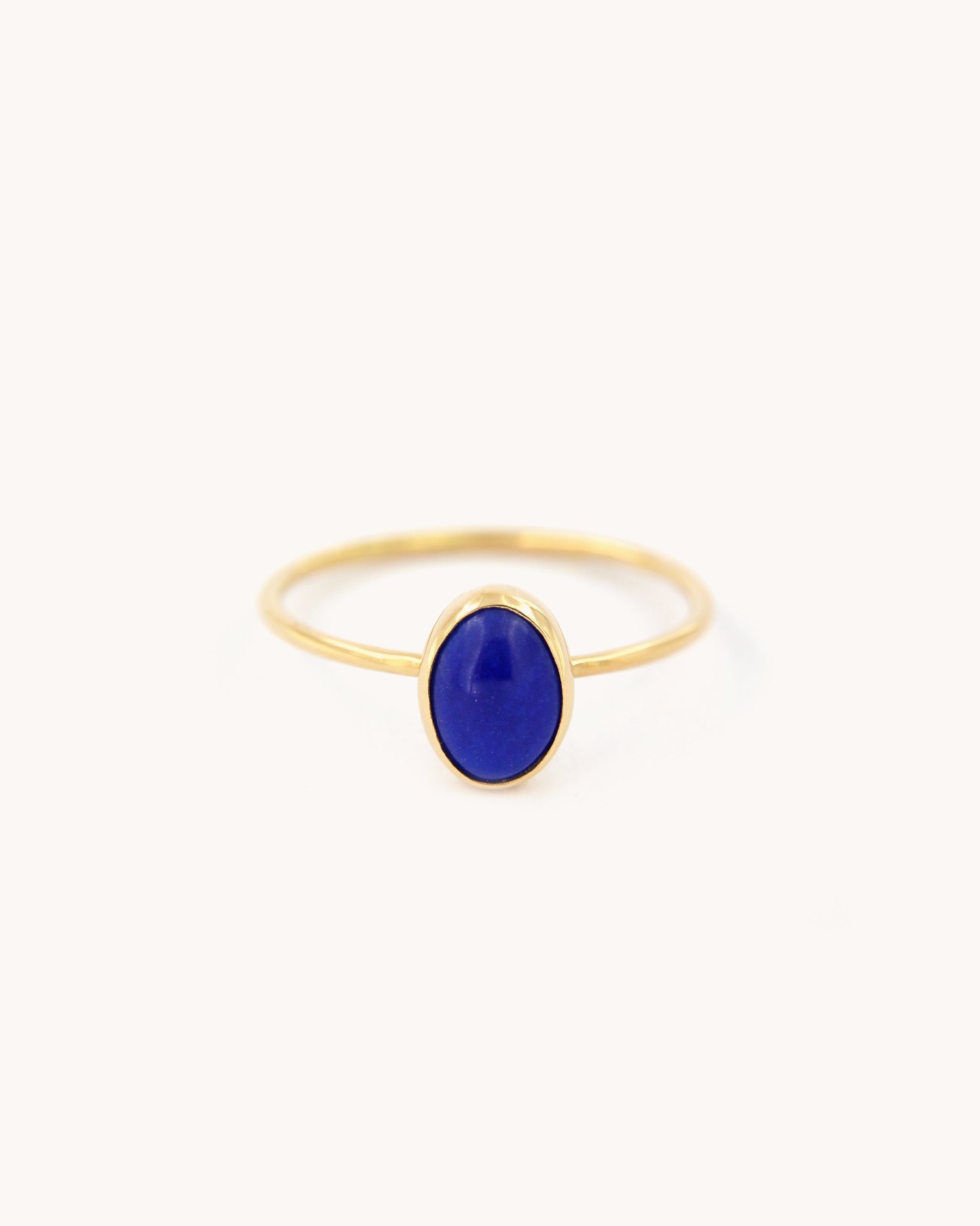 Anello a filo con Lapislazzulo