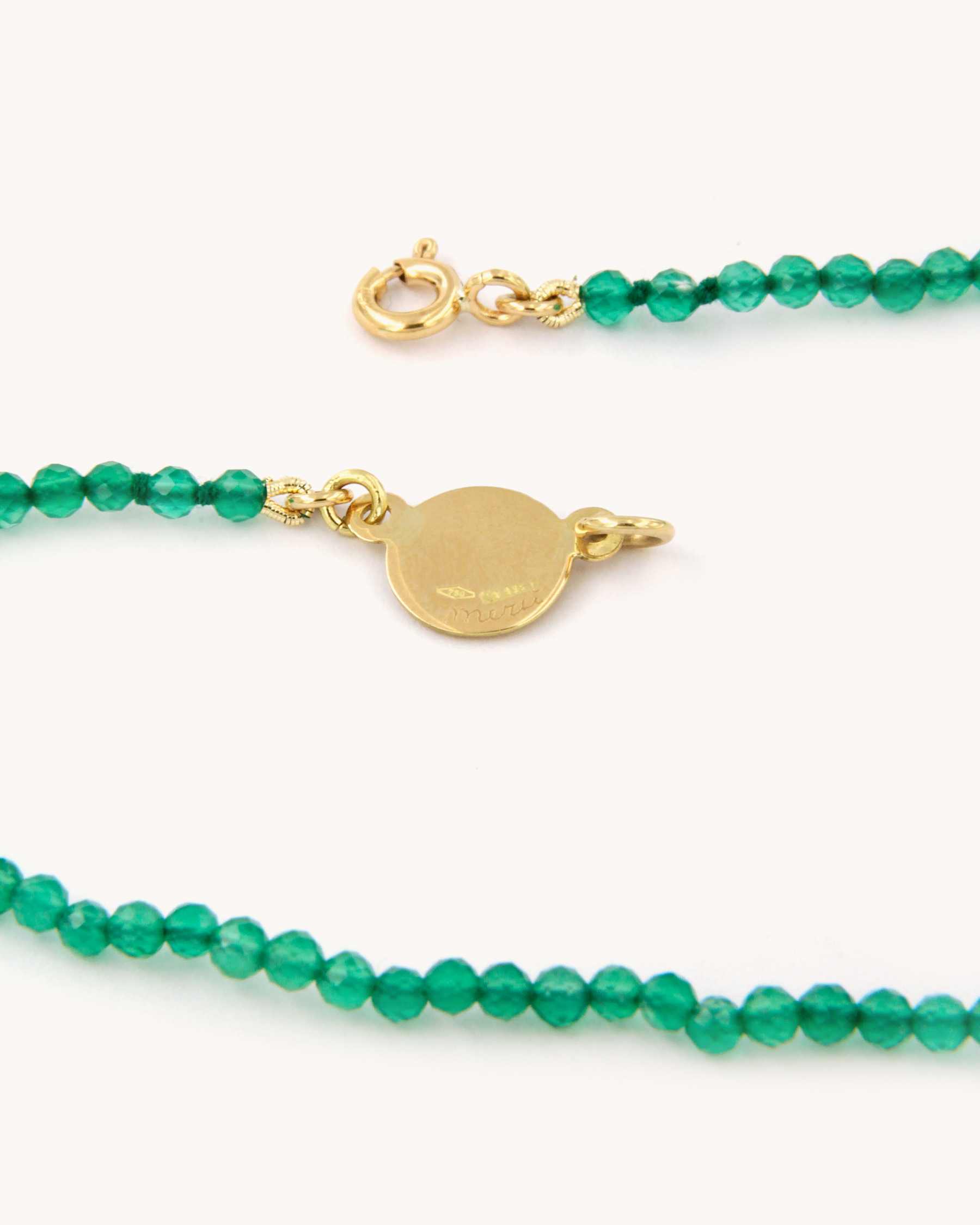 Coloris Necklace Rose in Spring Green