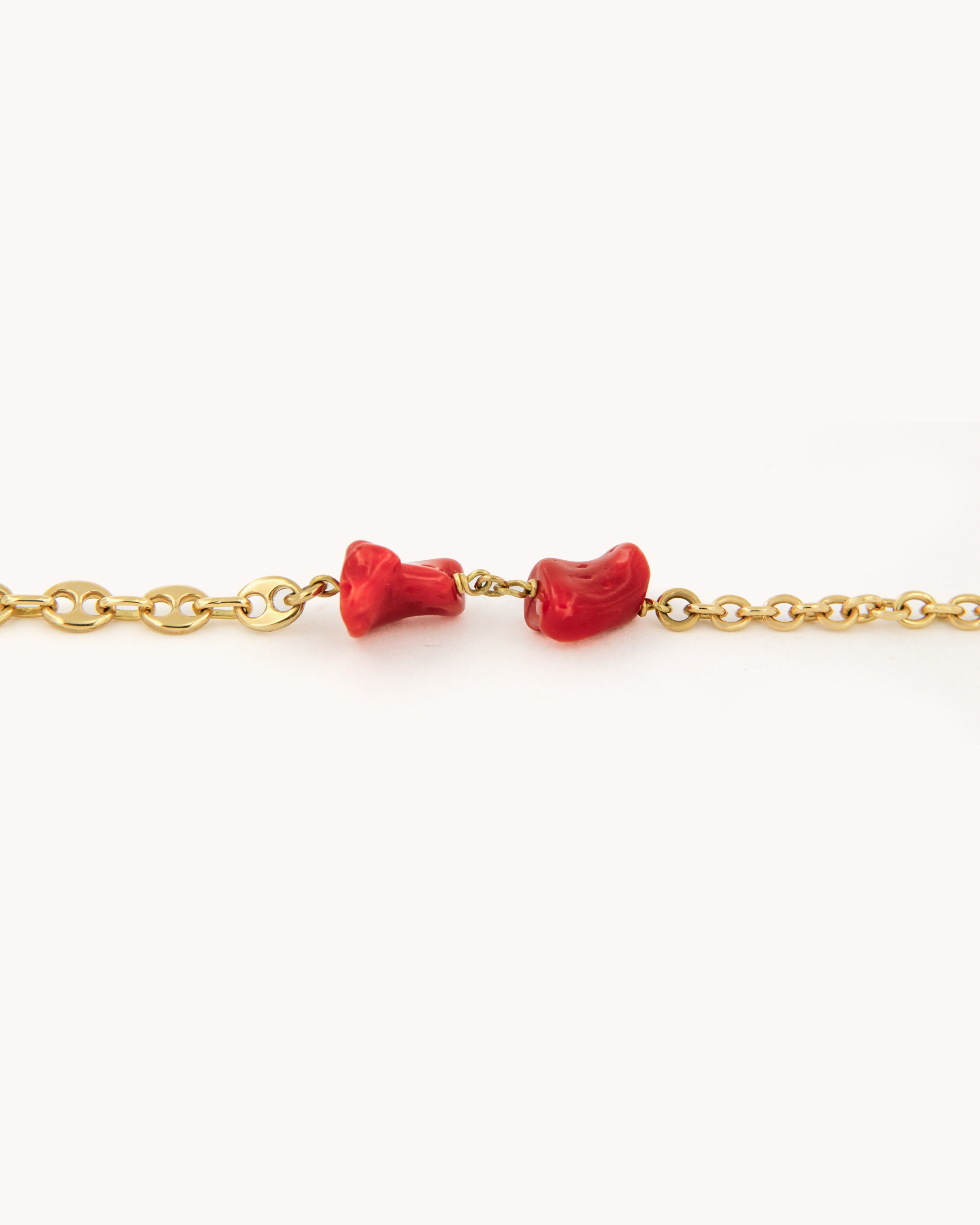 Collana Catena Mista e Coralli