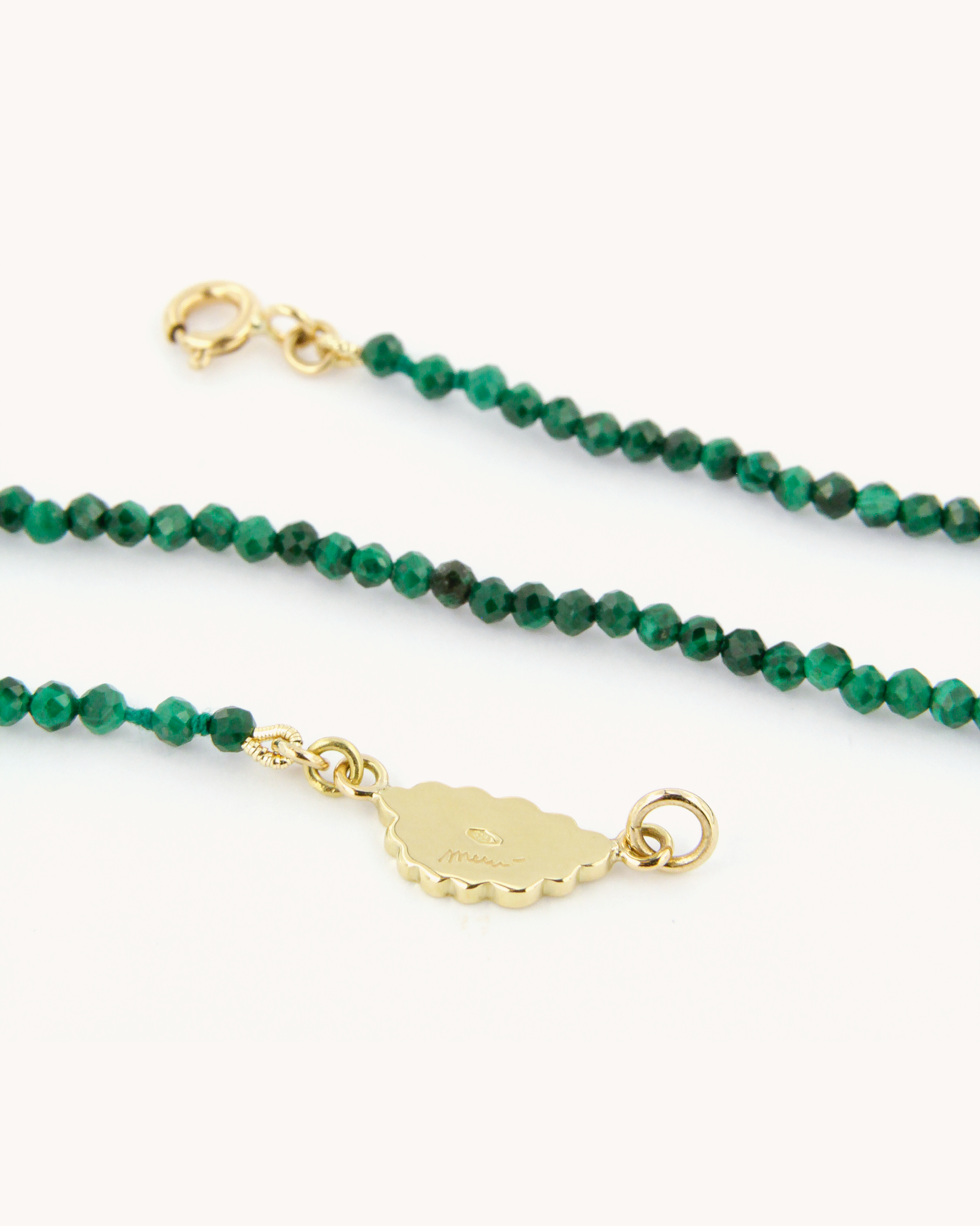 Collana Coloris Cuore nel Verde Bosco