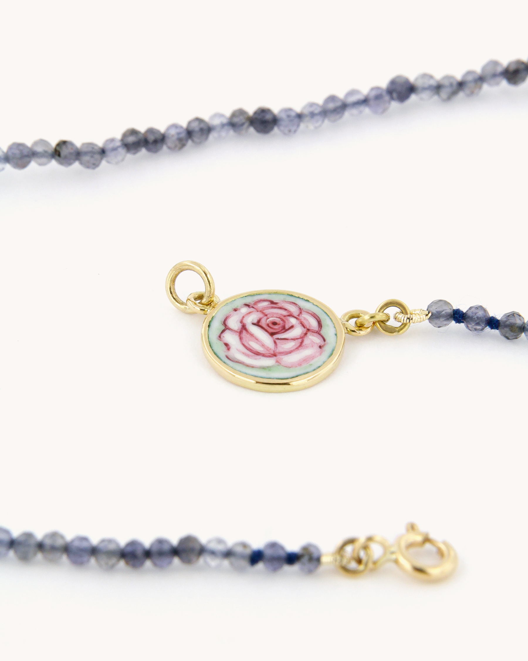 Coloris Necklace Rose among Lavender