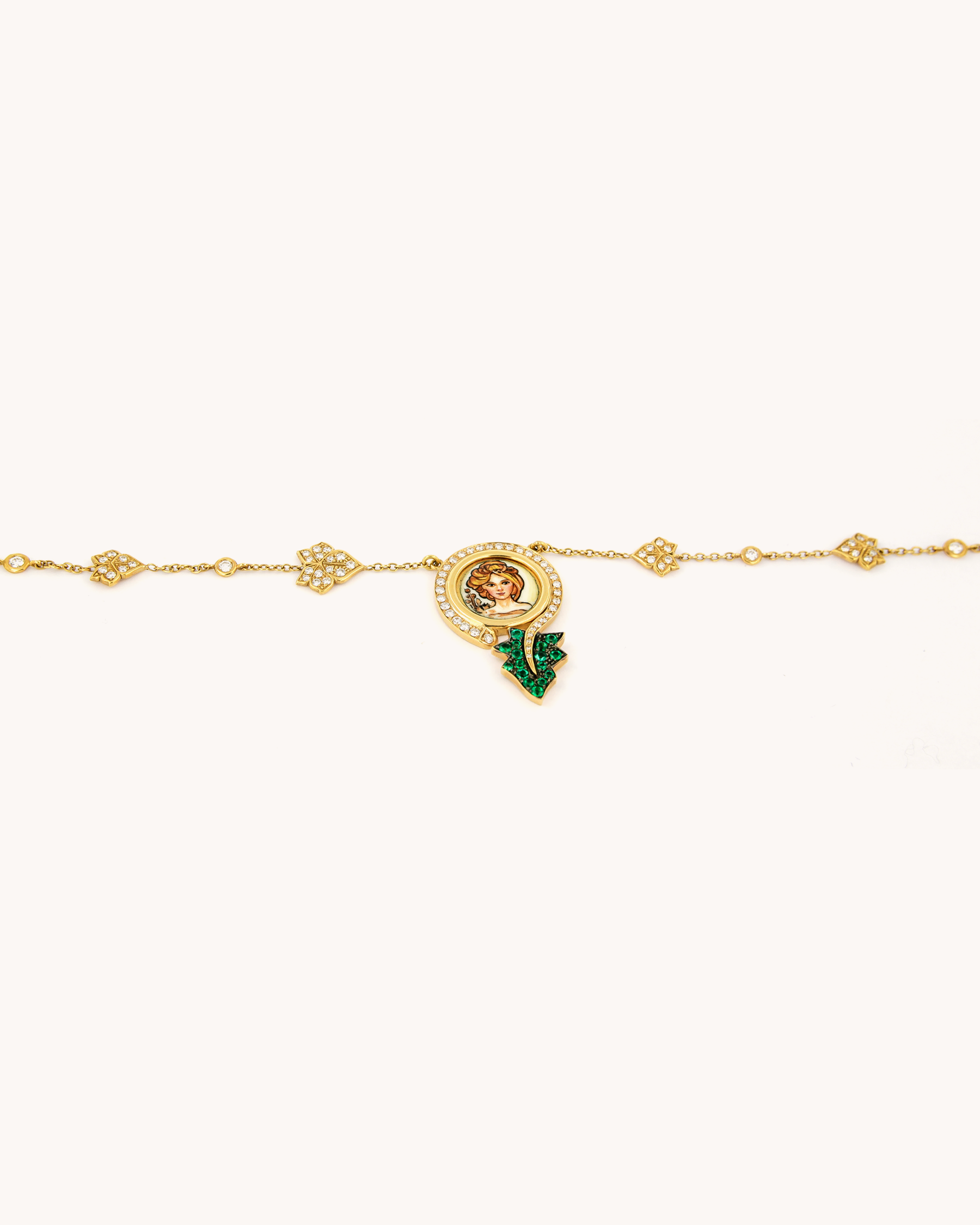 Mother Nature Diamond Necklace