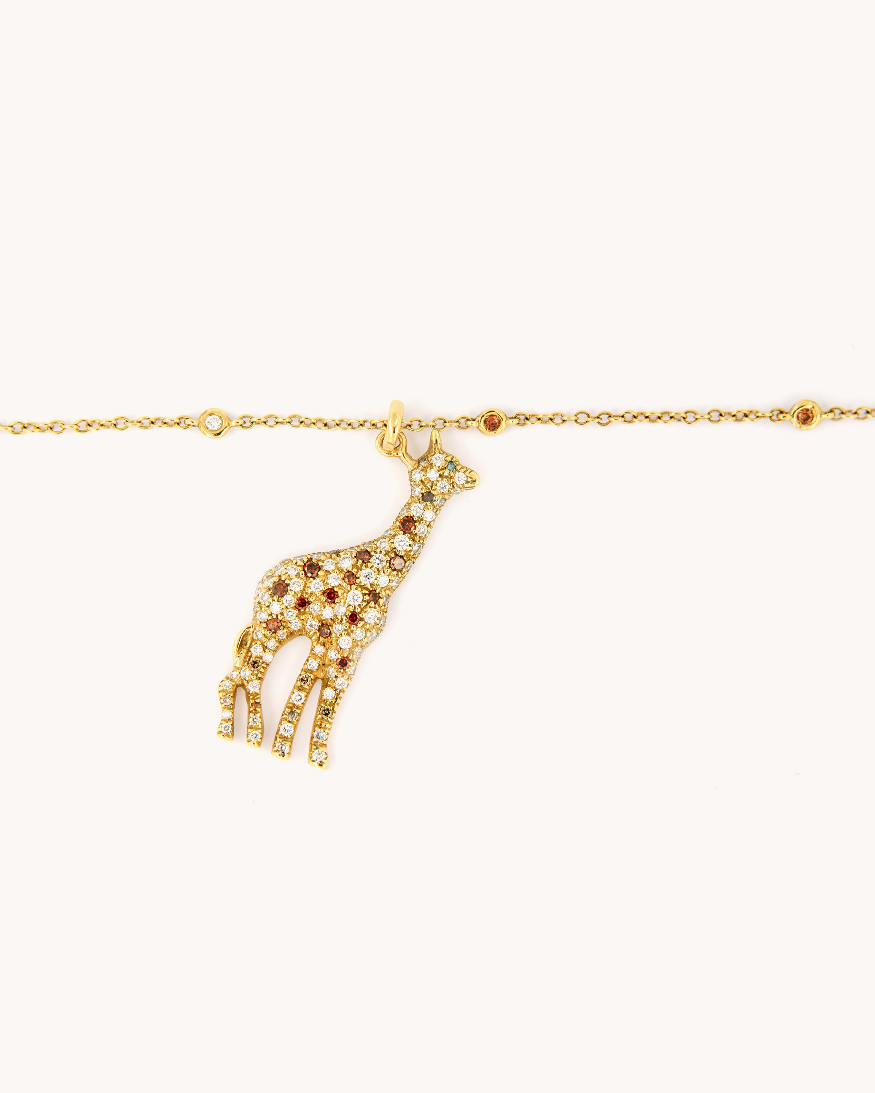 Collana Diamanti Giraffa
