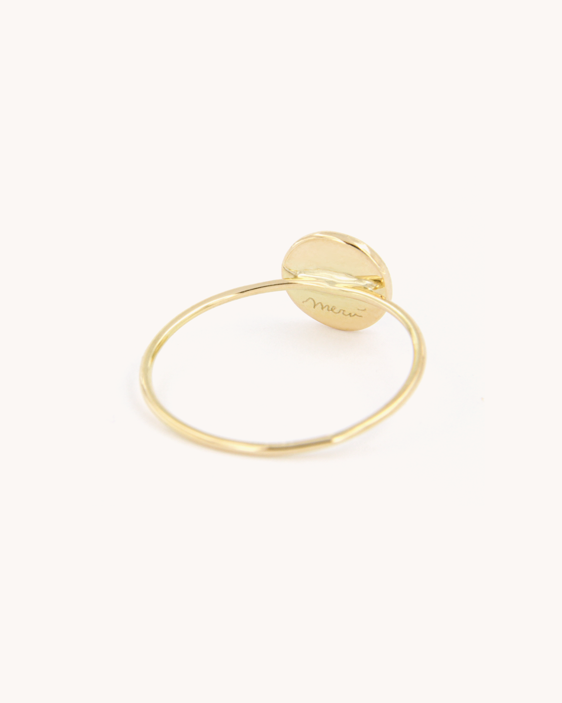 Anello a Filo Non ti Scodar di Me