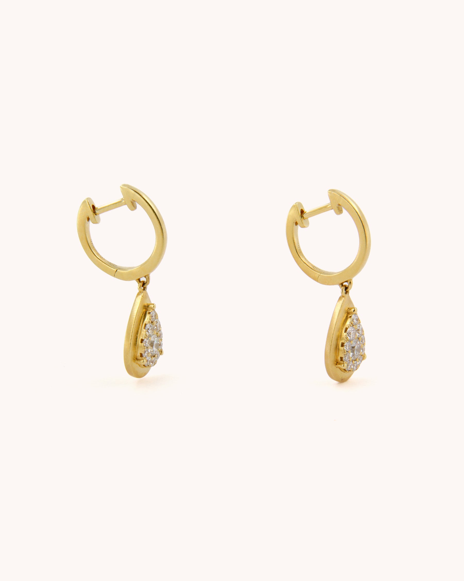 Diamond Drop Earrings