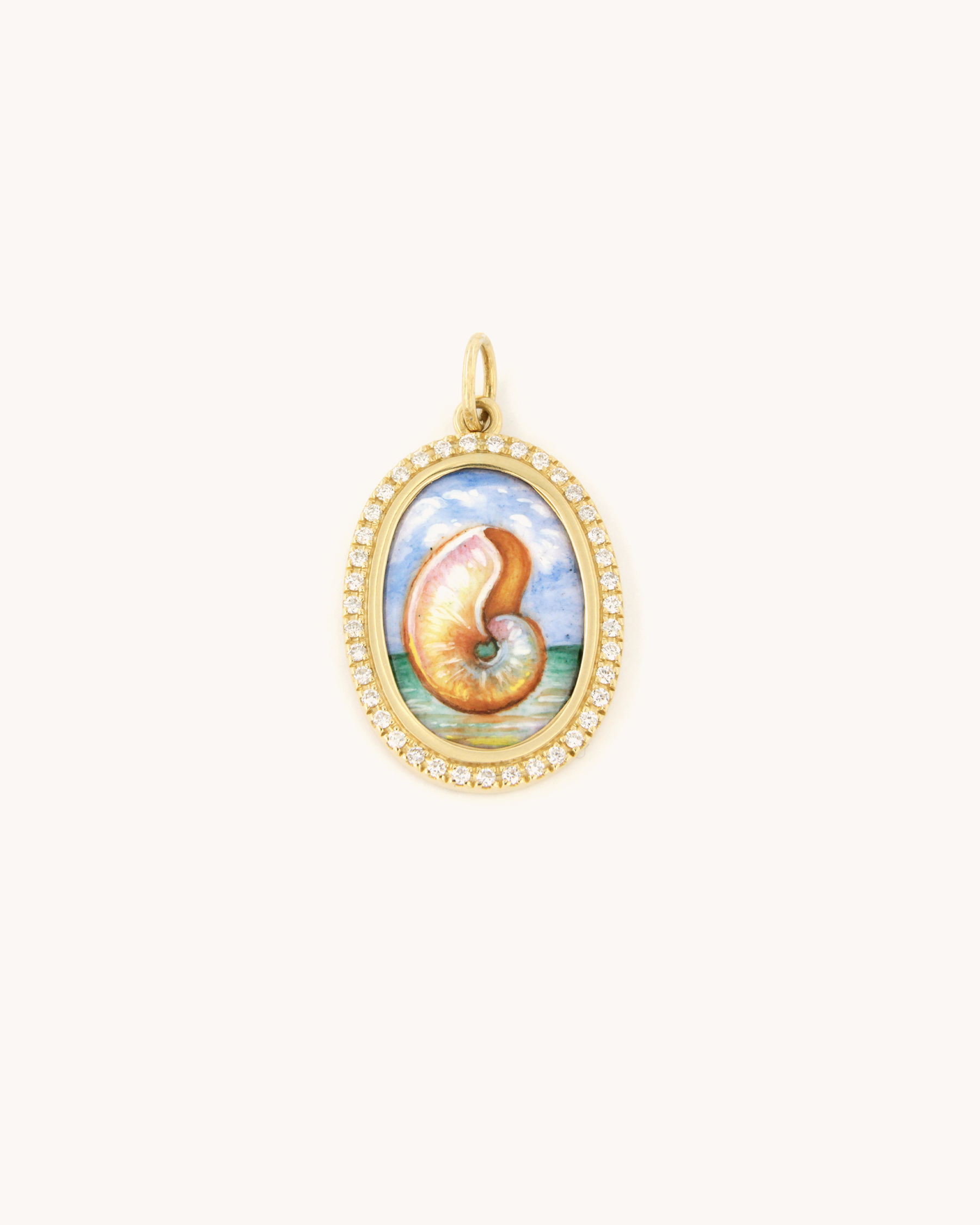 Ciondolo Conchigia con Diamante