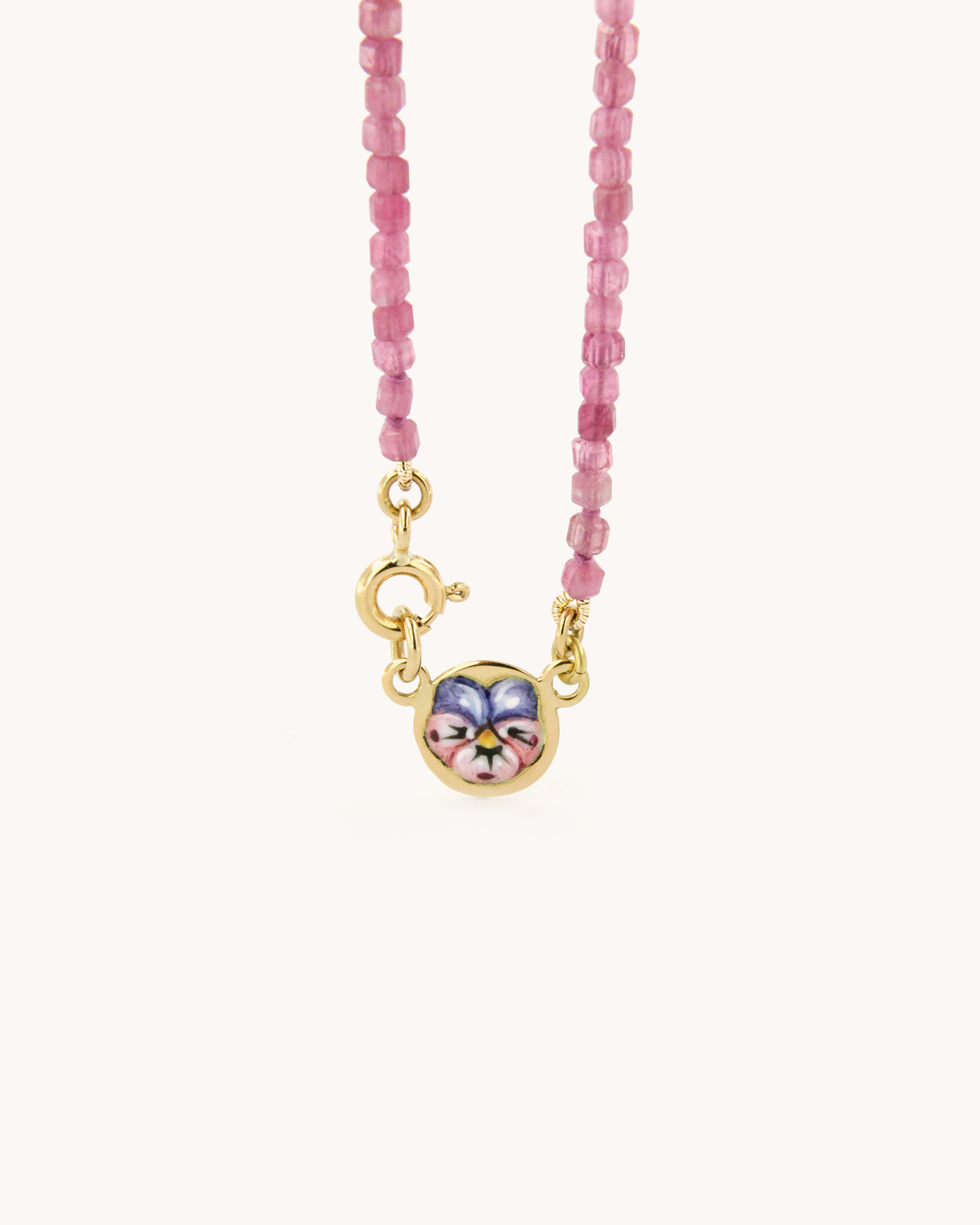 Collana Coloris Pansé nel Rosa Soave