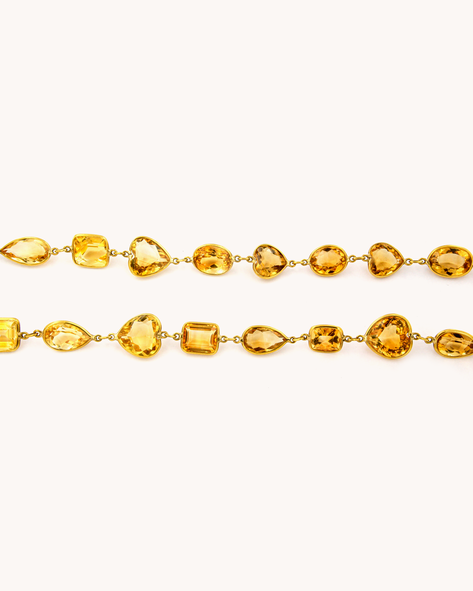Citrine Long Necklace