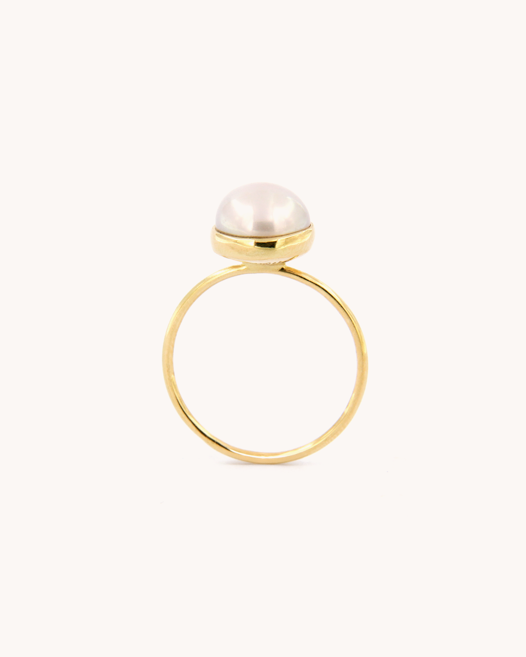 Anello a Filo con Perla