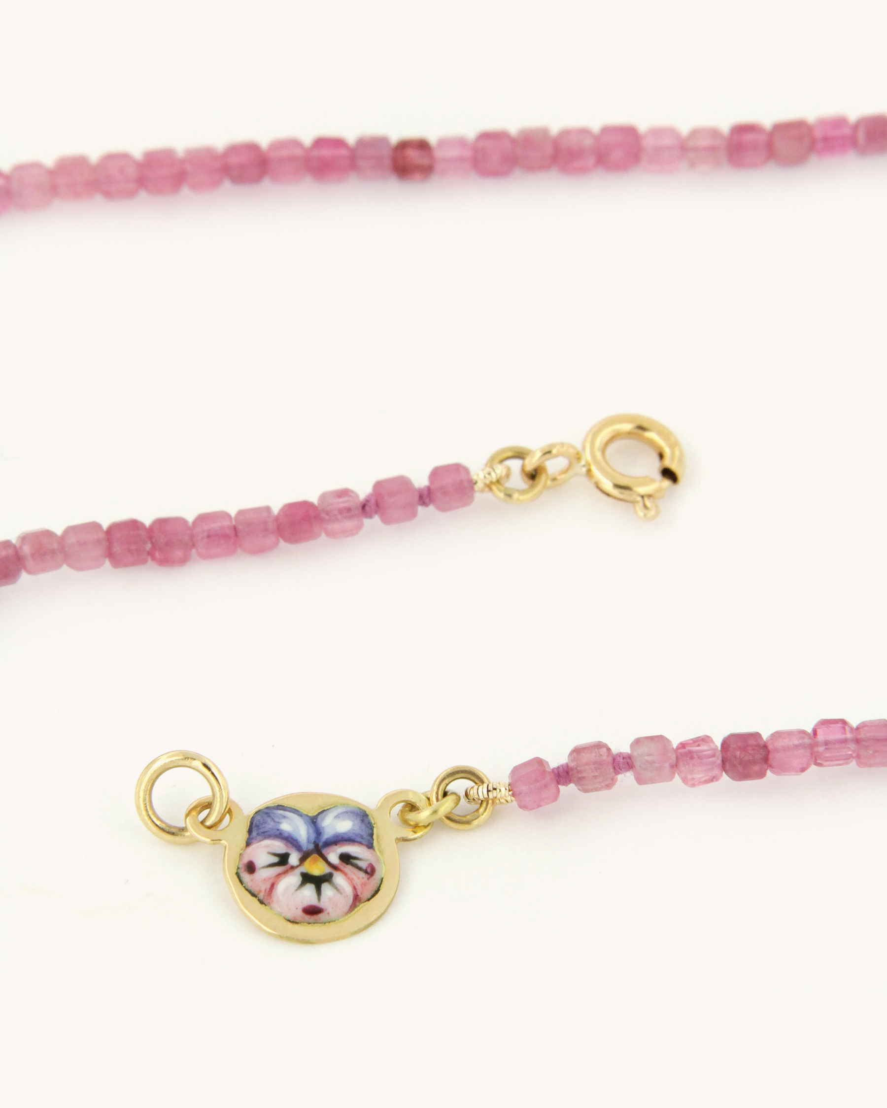 Collana Coloris Pansé nel Rosa Soave