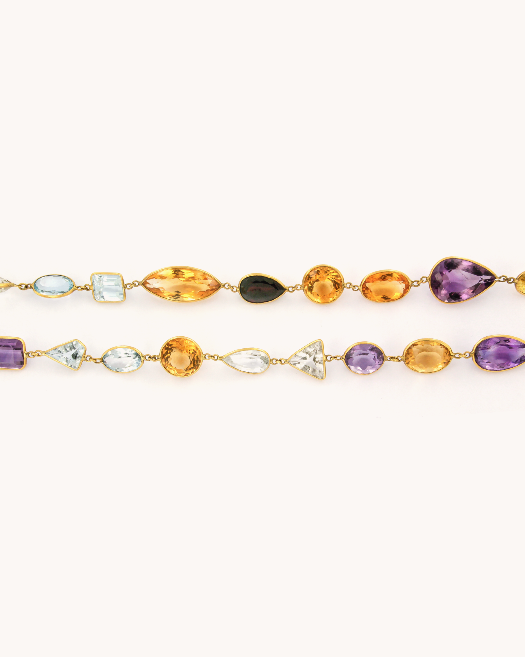 Gemstone Long Necklace