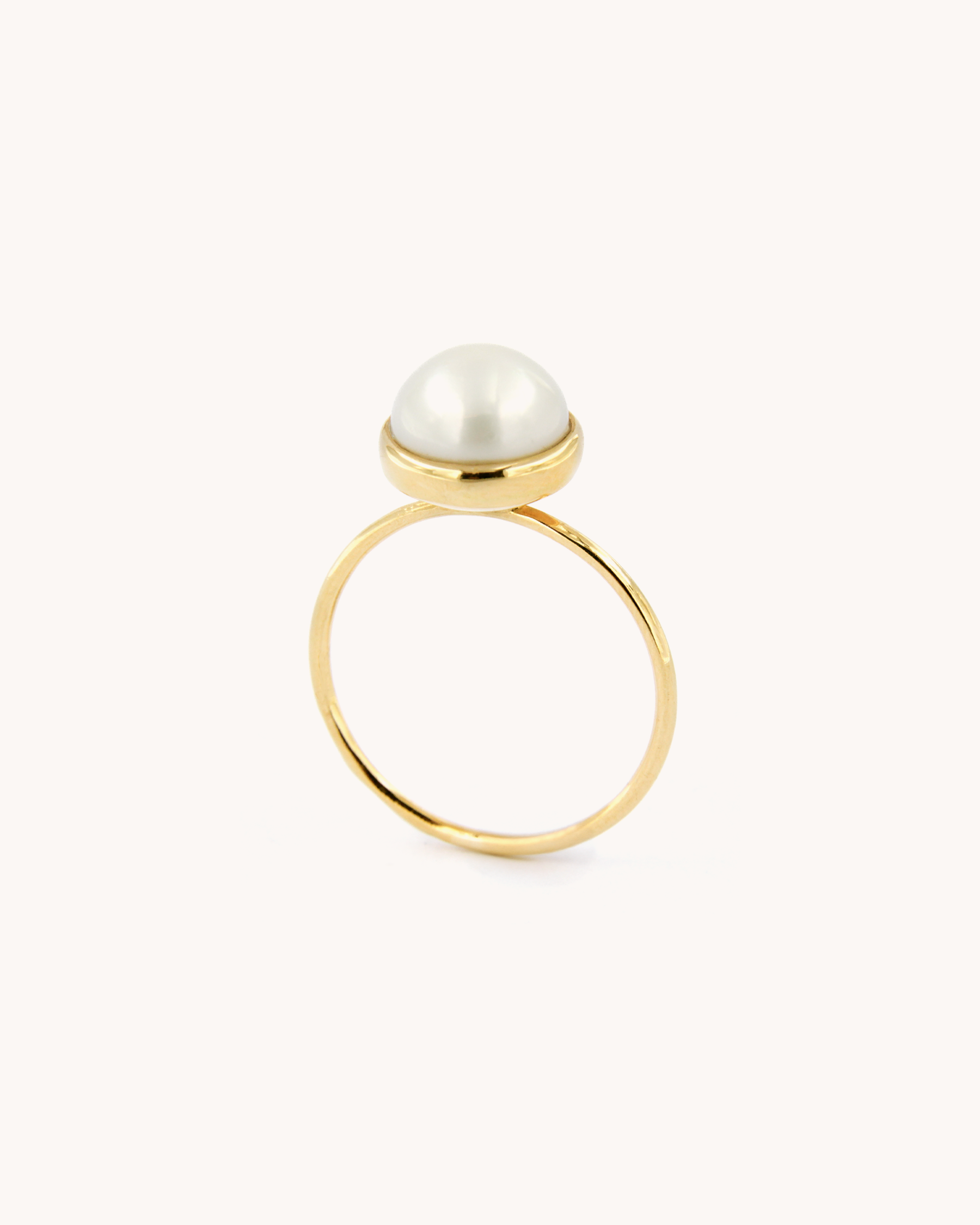 Anello a Filo con Perla