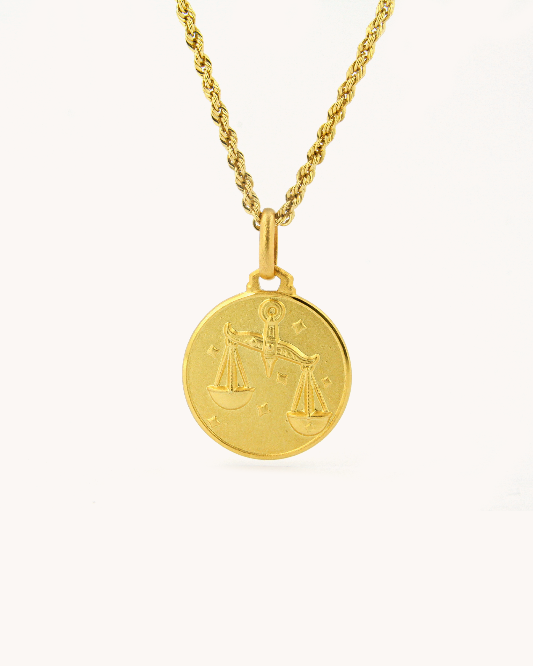 Libra Zodiac Small Pendant