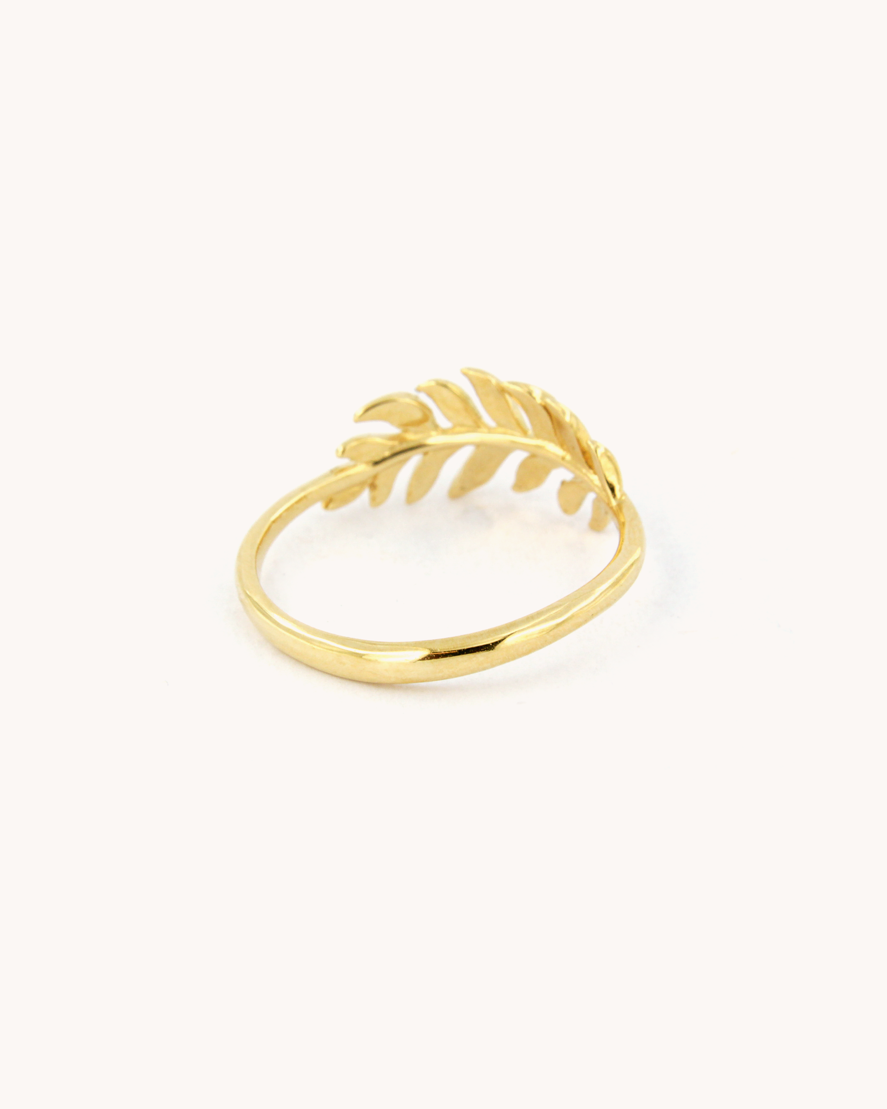 Anello Foglia d'Alloro