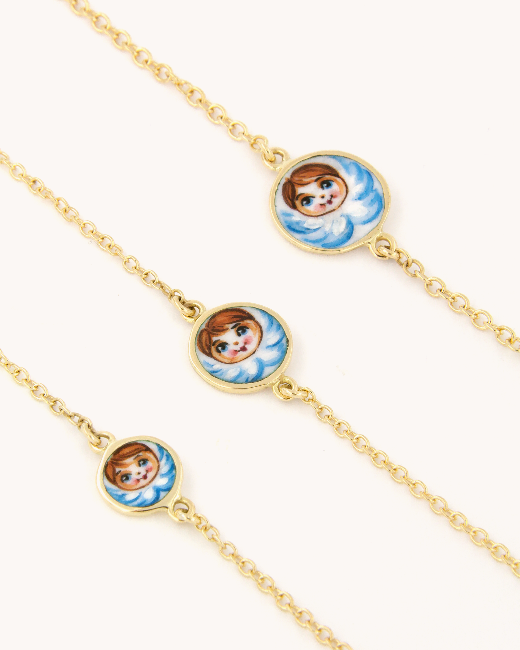 Bracciale Angelo Azzurro