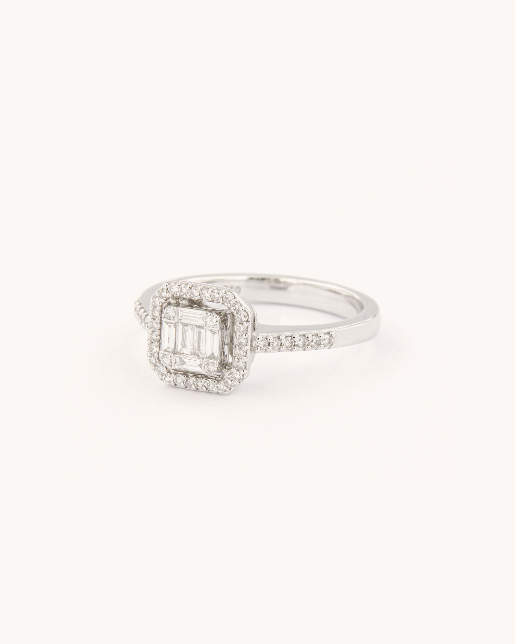 Anello Mosaico di Diamanti