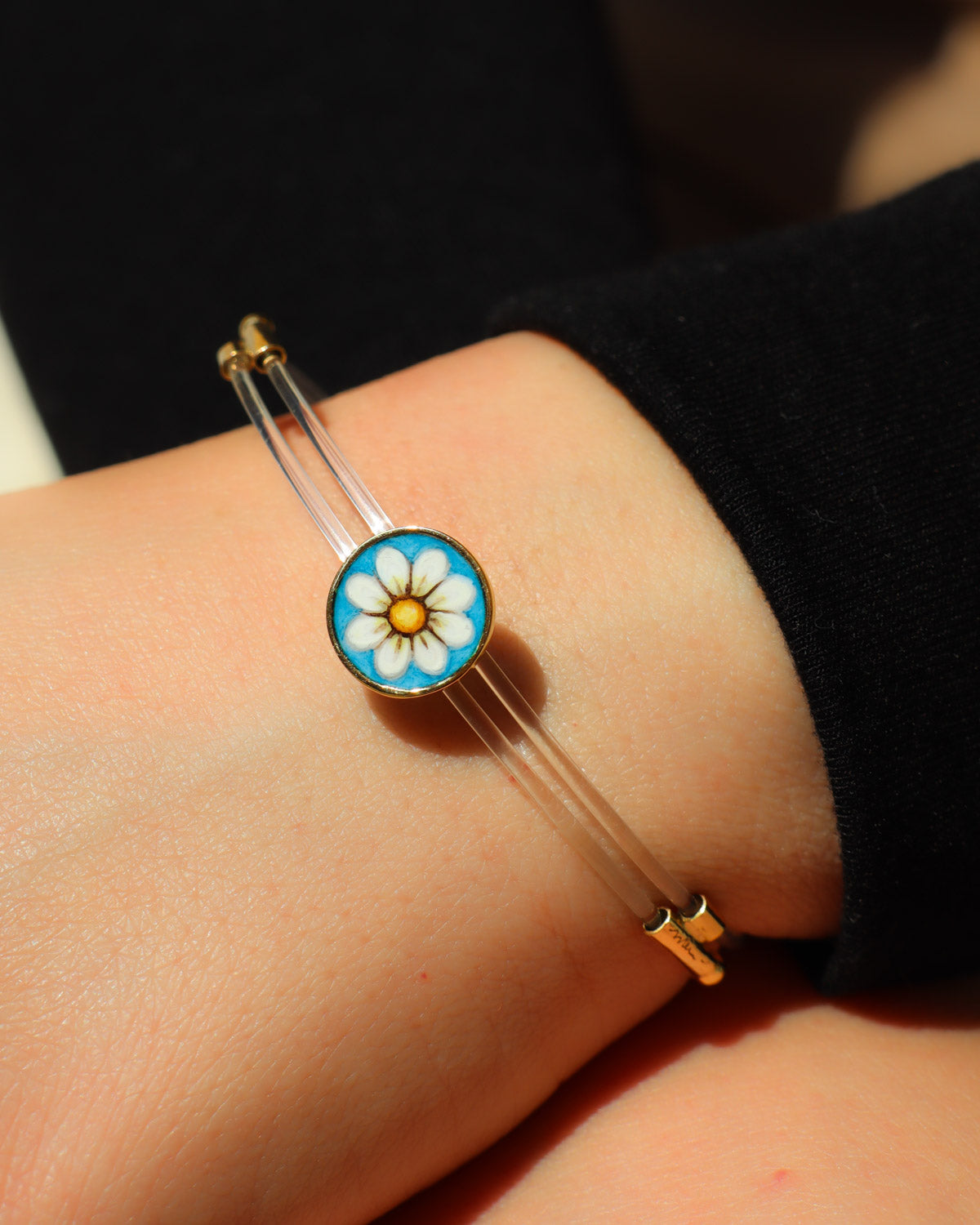 Bracciale Filo da Pesca Margherita