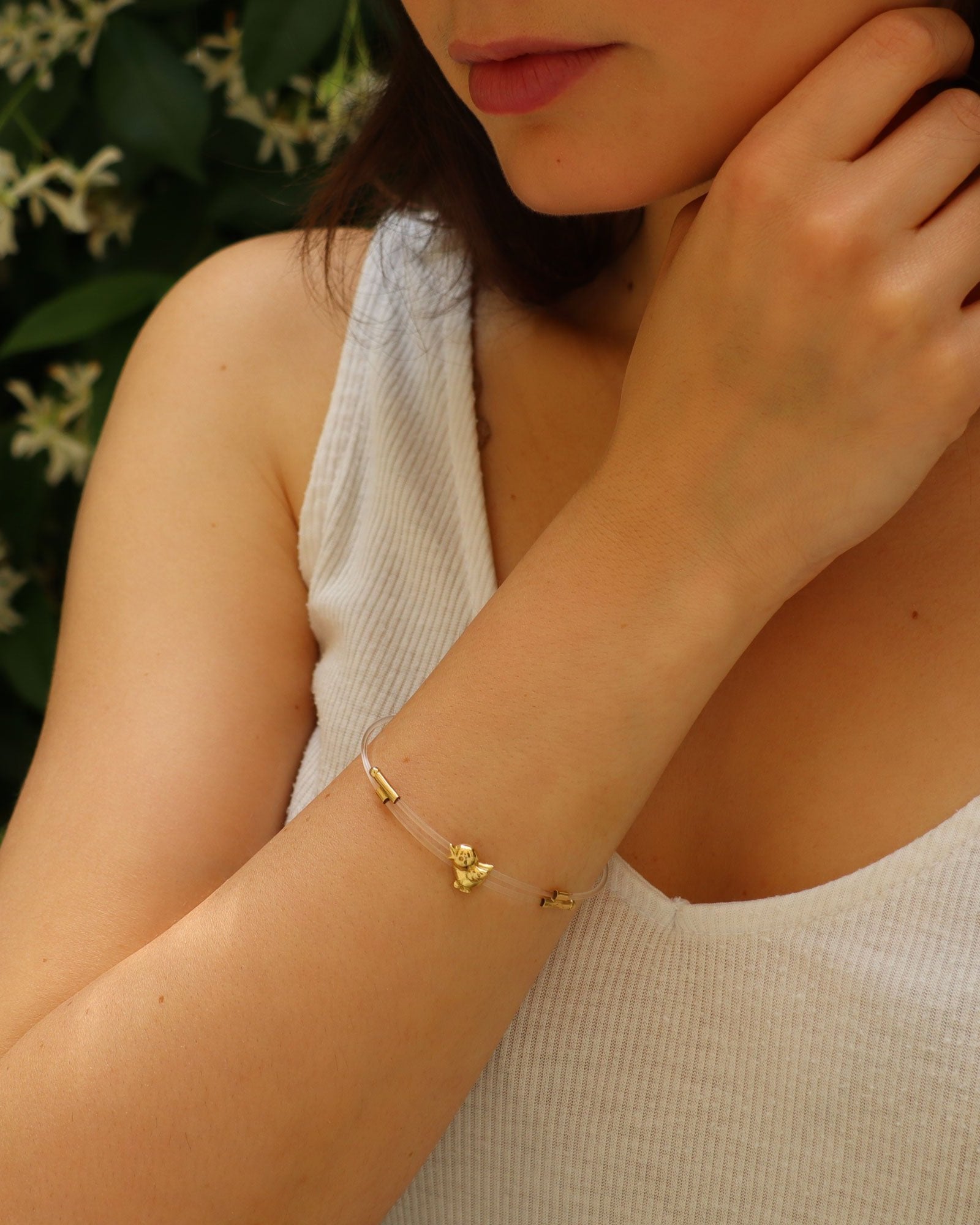 Bracciale Filo da Pesca Pulcino