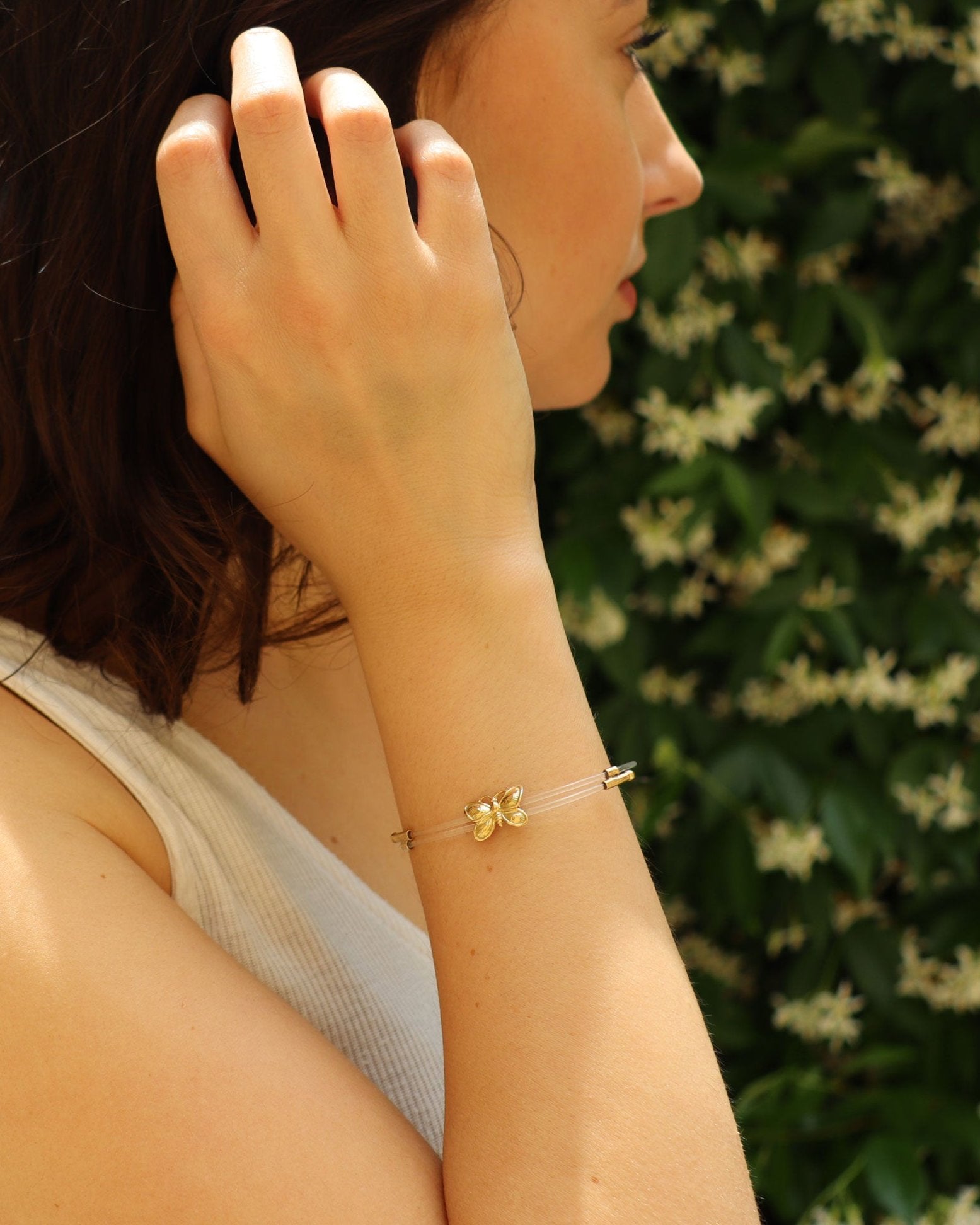 Bracciale Filo da Pesca Farfalla Grande