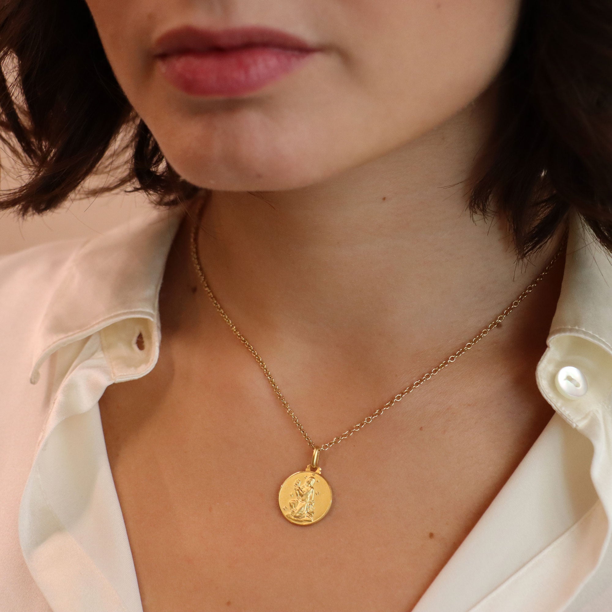 Virgo Zodiac Small Pendant