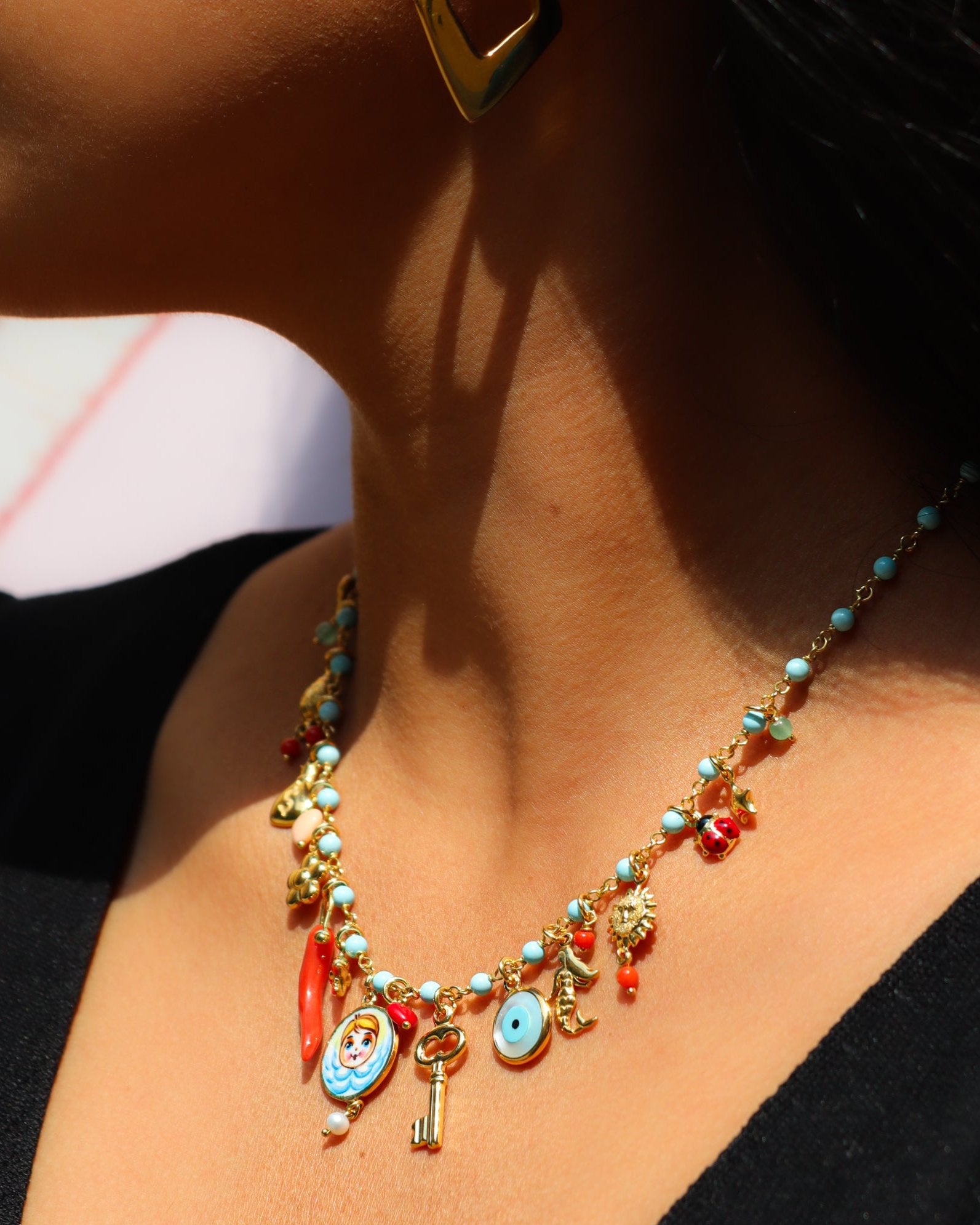 Mediterranean Oceanic Dreams Necklace