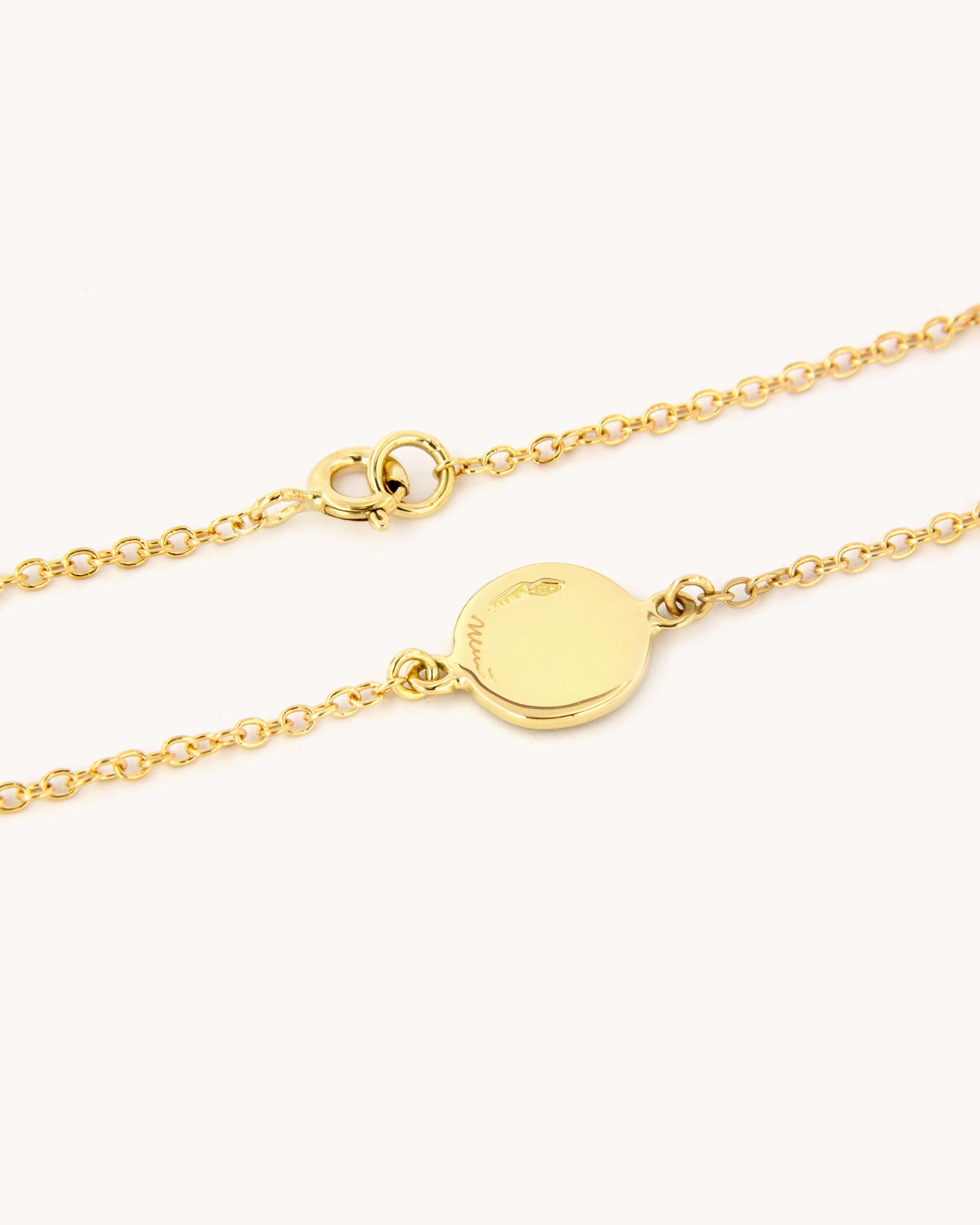 Bracciale Rosa in oro giallo 18K con rosa dipinta a mano in smalto a fuoco