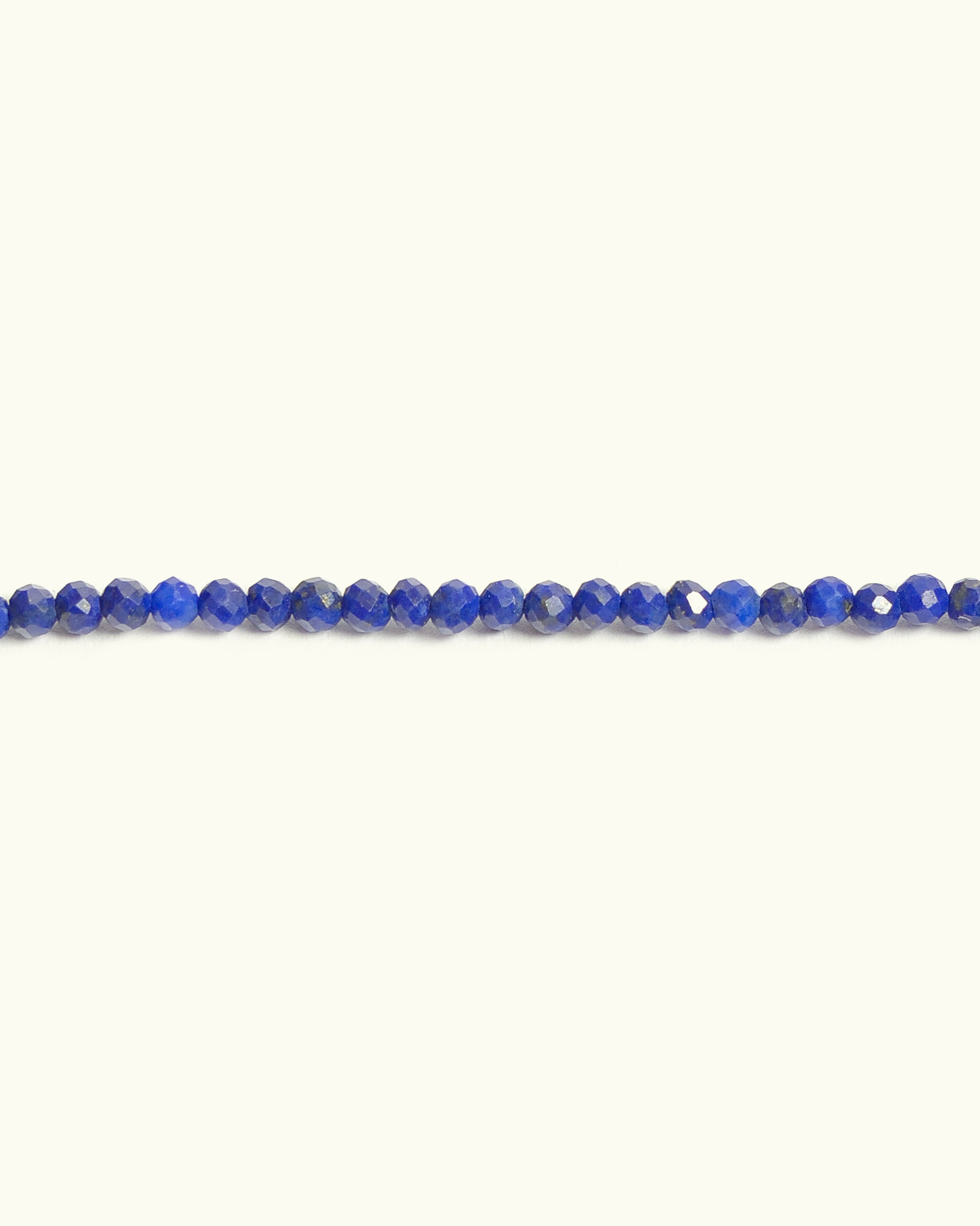 Collana Coloris in lapislazzuli con piastra in oro giallo 18K e grammofono dipinto a mano in smalto a fuoco