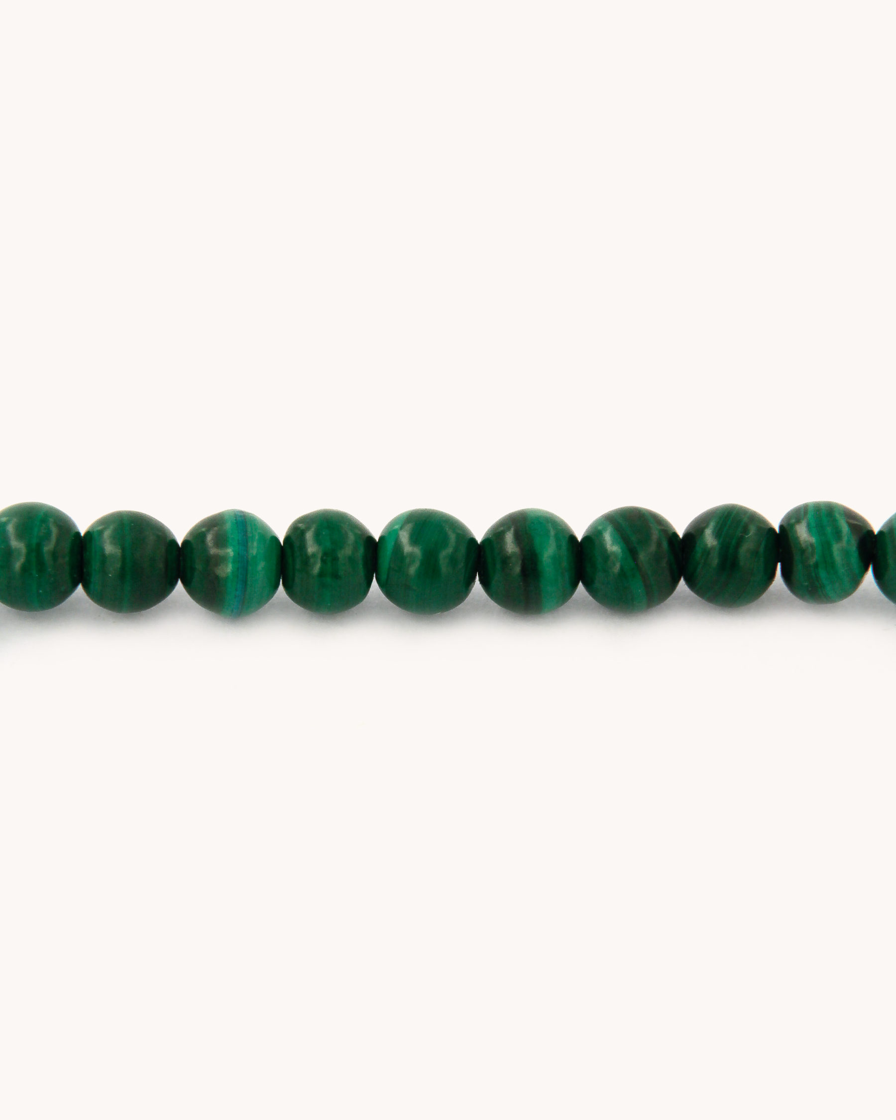 Collana Coloris Angelo in malachite con piastra dipinta a mano in smalto a fuoco, dettaglio