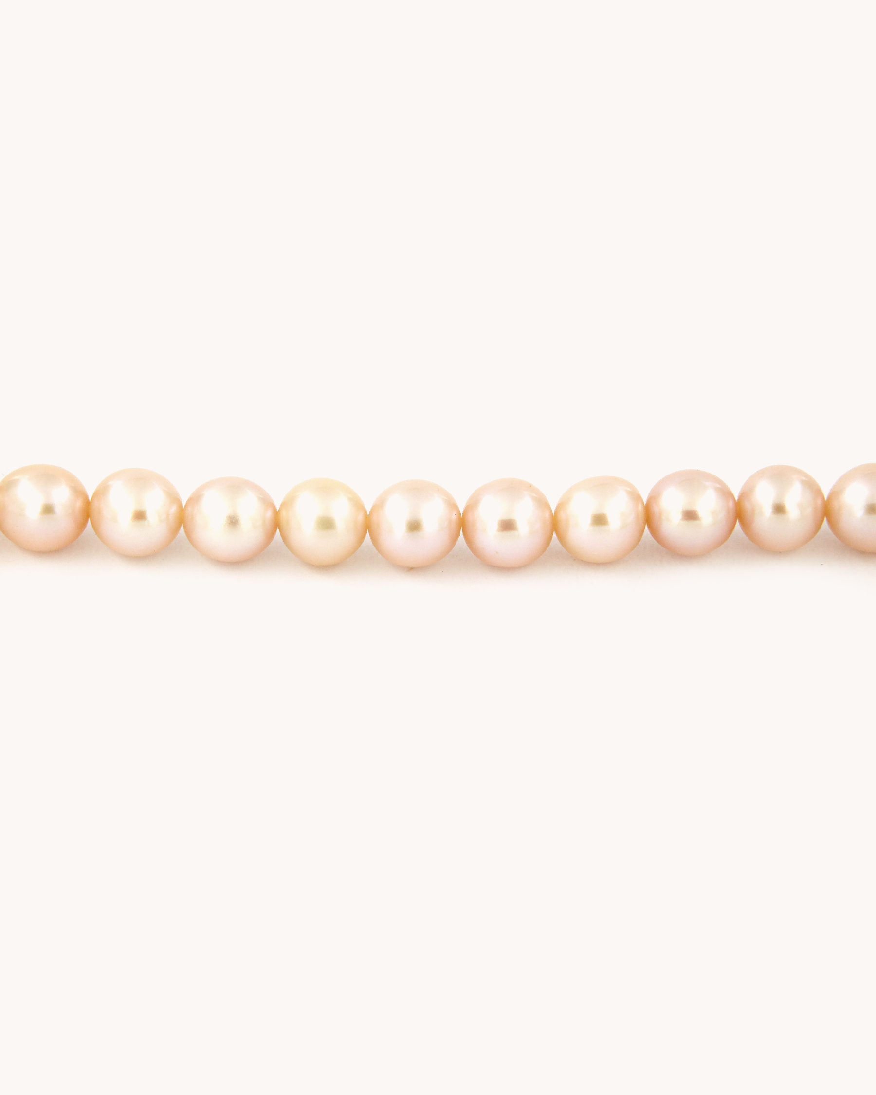 Collana Coloris con perle rosa.