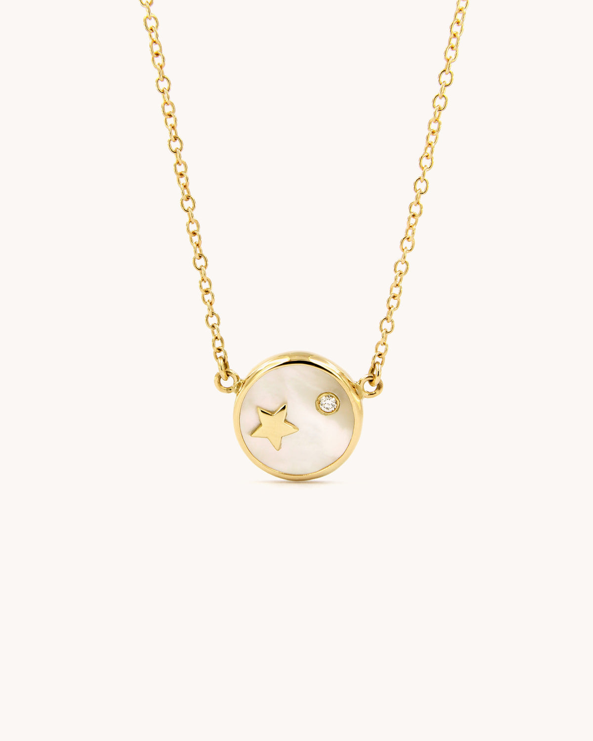Collana Stella con Diamante