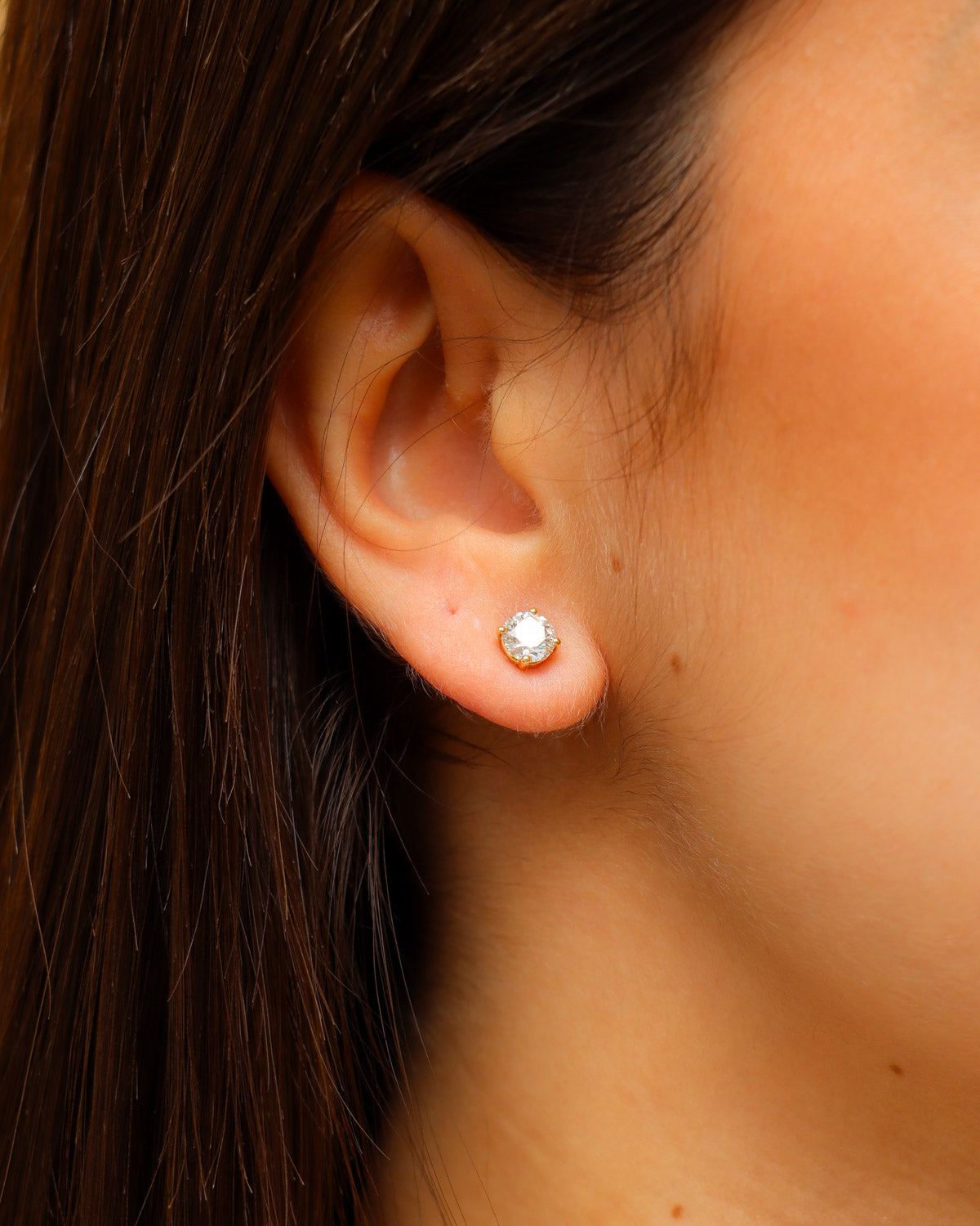 Diamond Stud Earrings