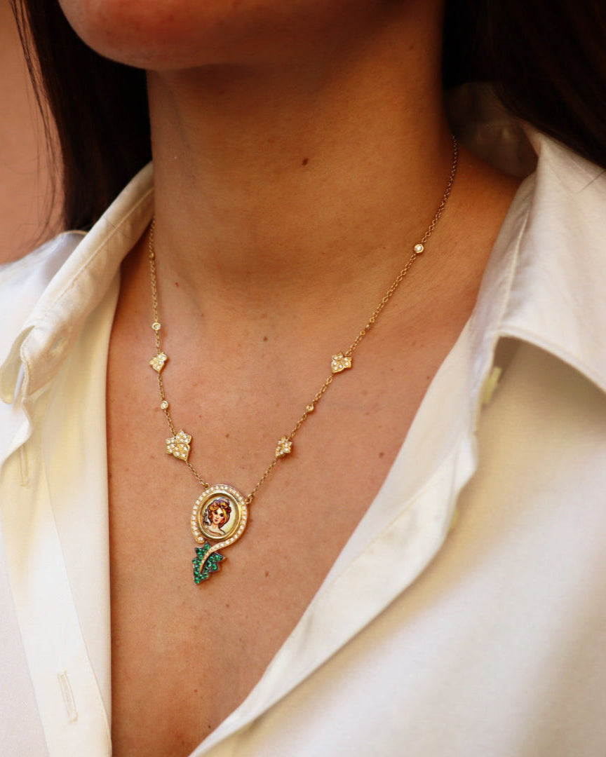 Mother Nature Diamond Necklace