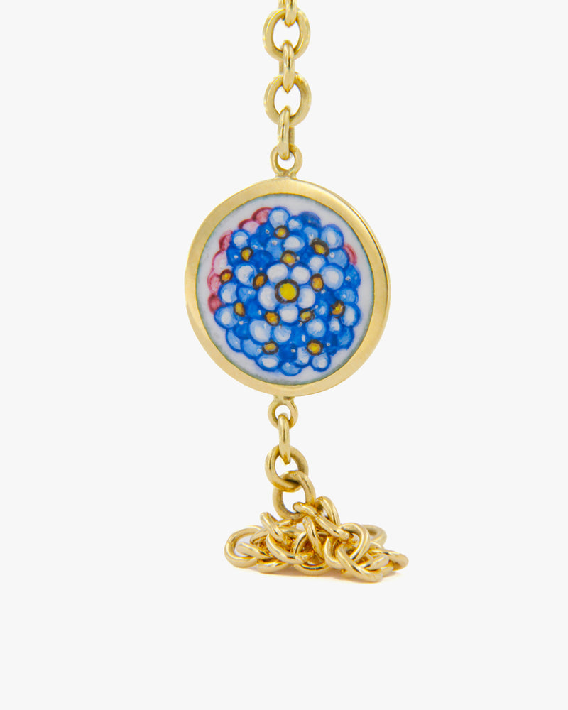 Forget Me Not Enamel Bracelet